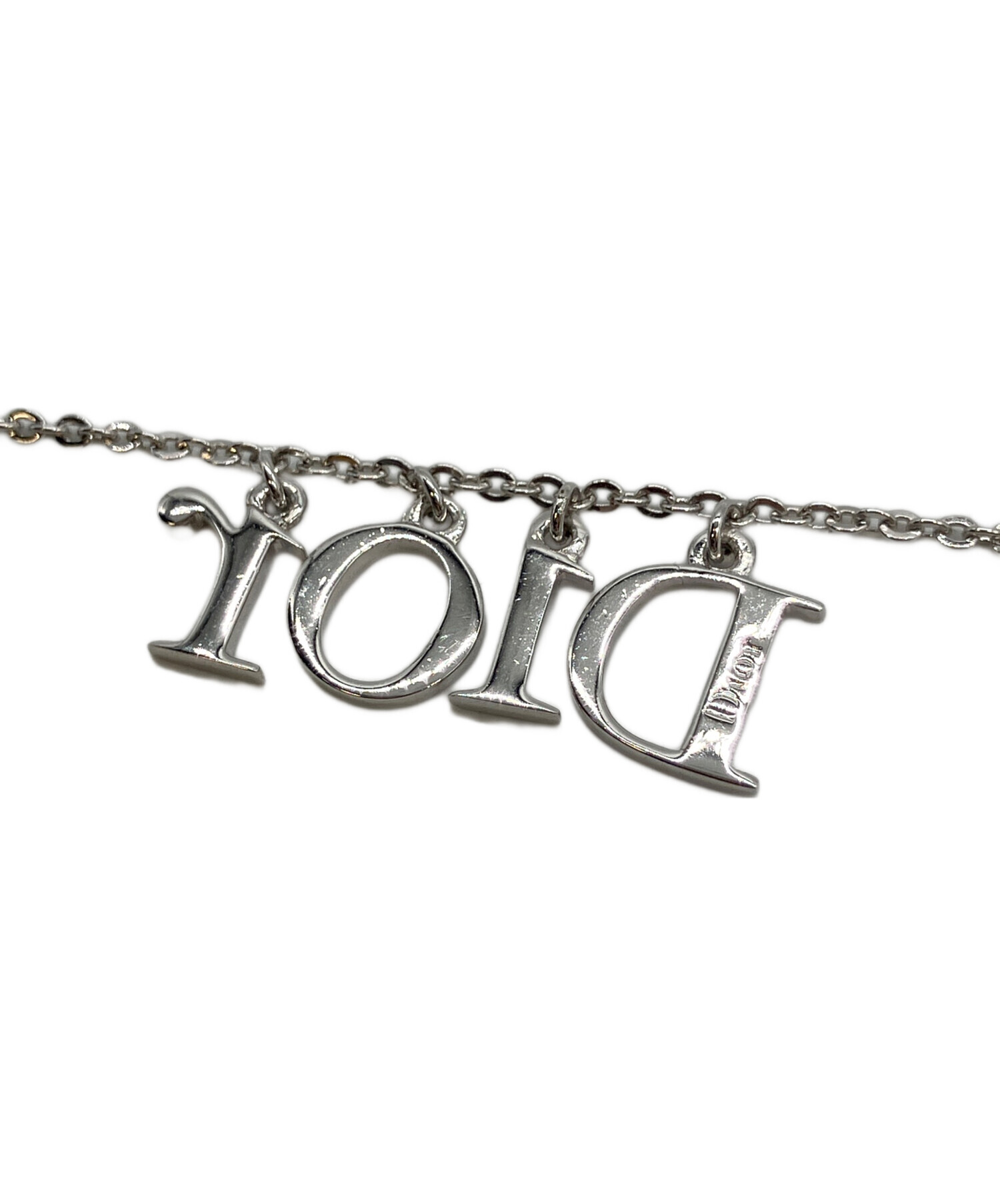 DIORシルバーネックレス　未使用 中古・古着通販】Christian Dior (クリスチャン ディオール) Christian