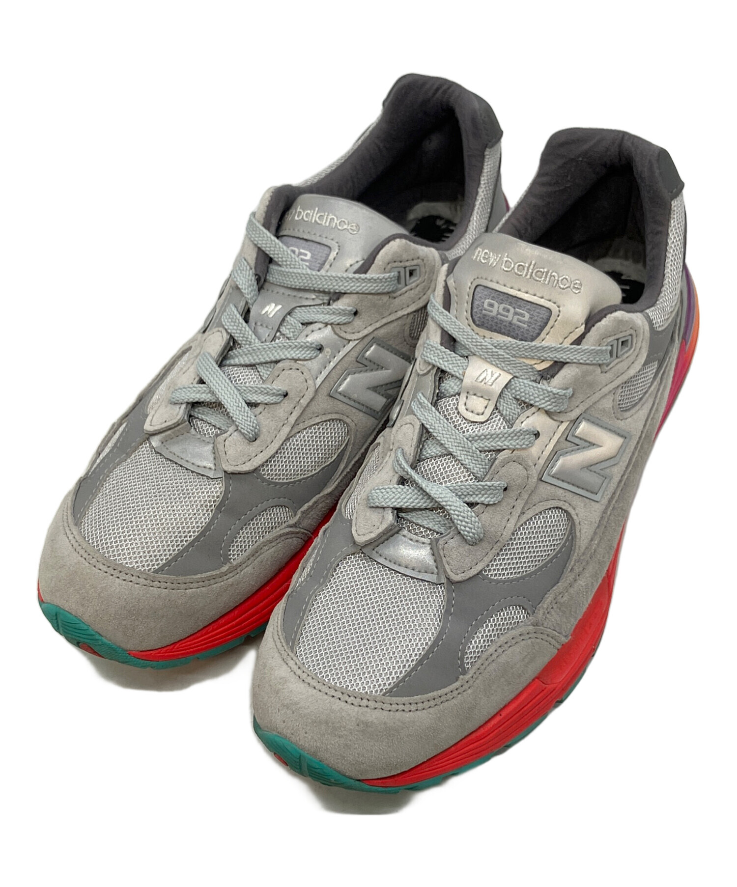 中古・古着通販】NEW BALANCE (ニューバランス) スニーカー グレー 