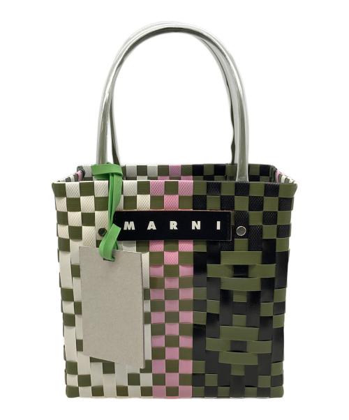 中古・古着通販】MARNI (マルニ) ミニバスケットバッグ ディープセージ