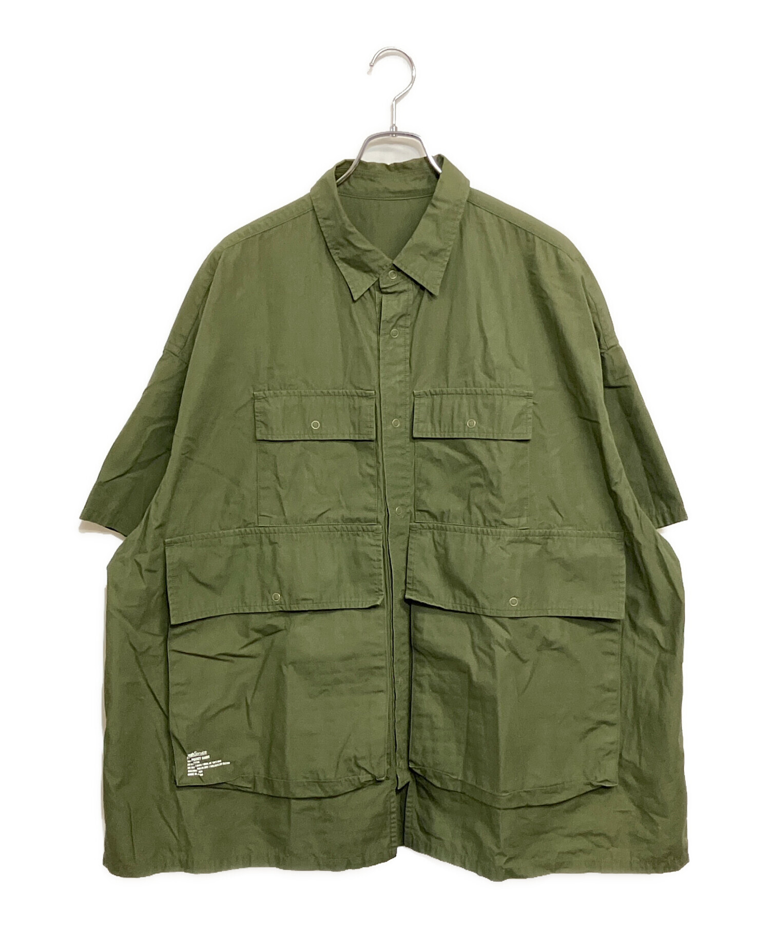Fresh Service FIVE POCKET SHIRTS　カーキ 中古・古着通販】FreshService (フレッシュサービス) FIVE POCKET