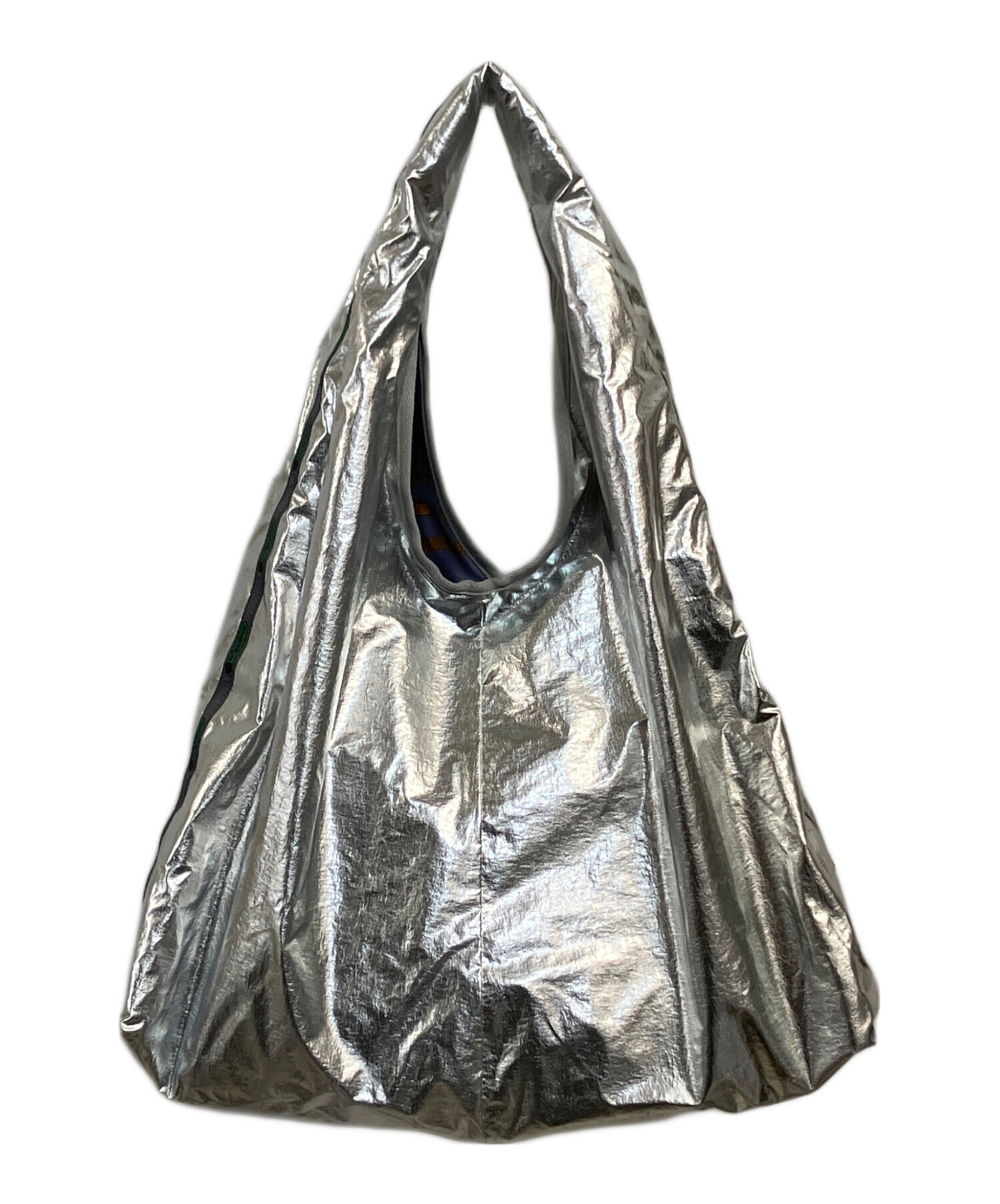 美品★LeSportsac ・Atelier MARCHE BAG・シルバーラメ 中古・古着通販】LeSportsac (レスポートサック) LG MARCHE BAG