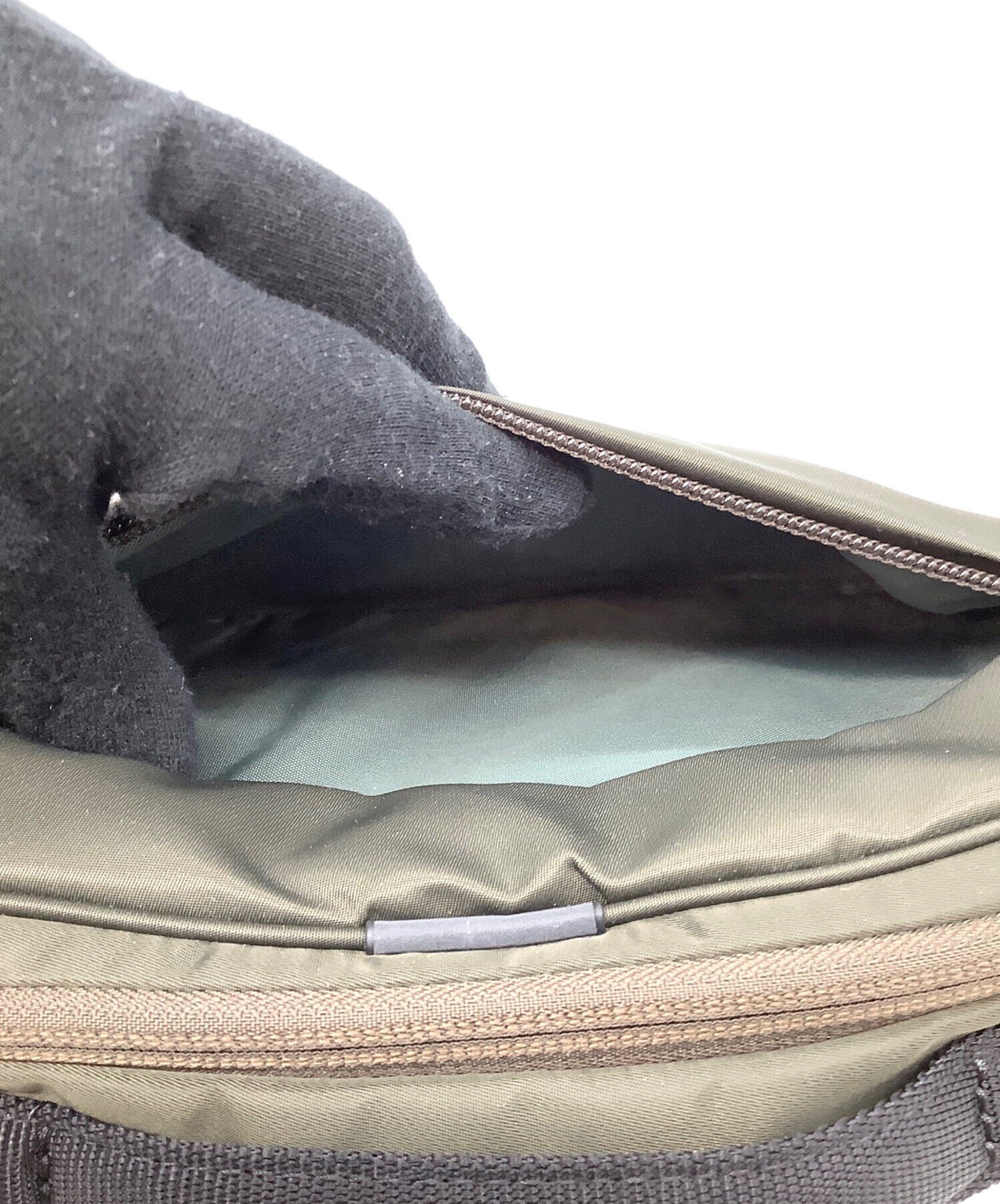 中古・古着通販】DSBK (ダブルスブラック) ショルダーバッグ カーキ 未 