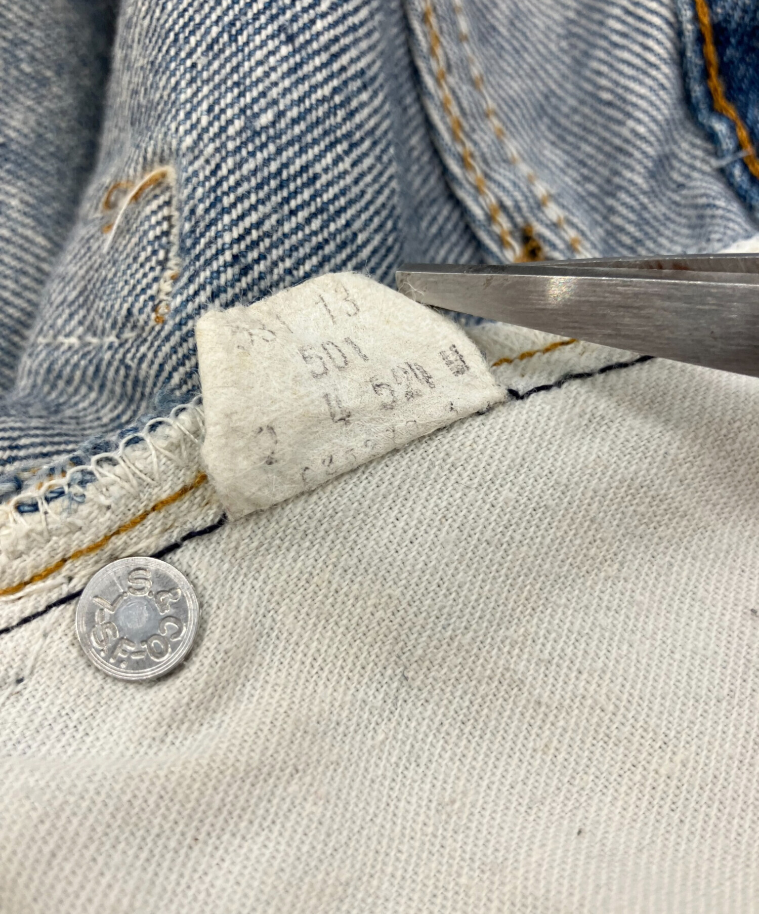 中古・古着通販】LEVI'S 501 (リーバイス) '80s ストレートデニム