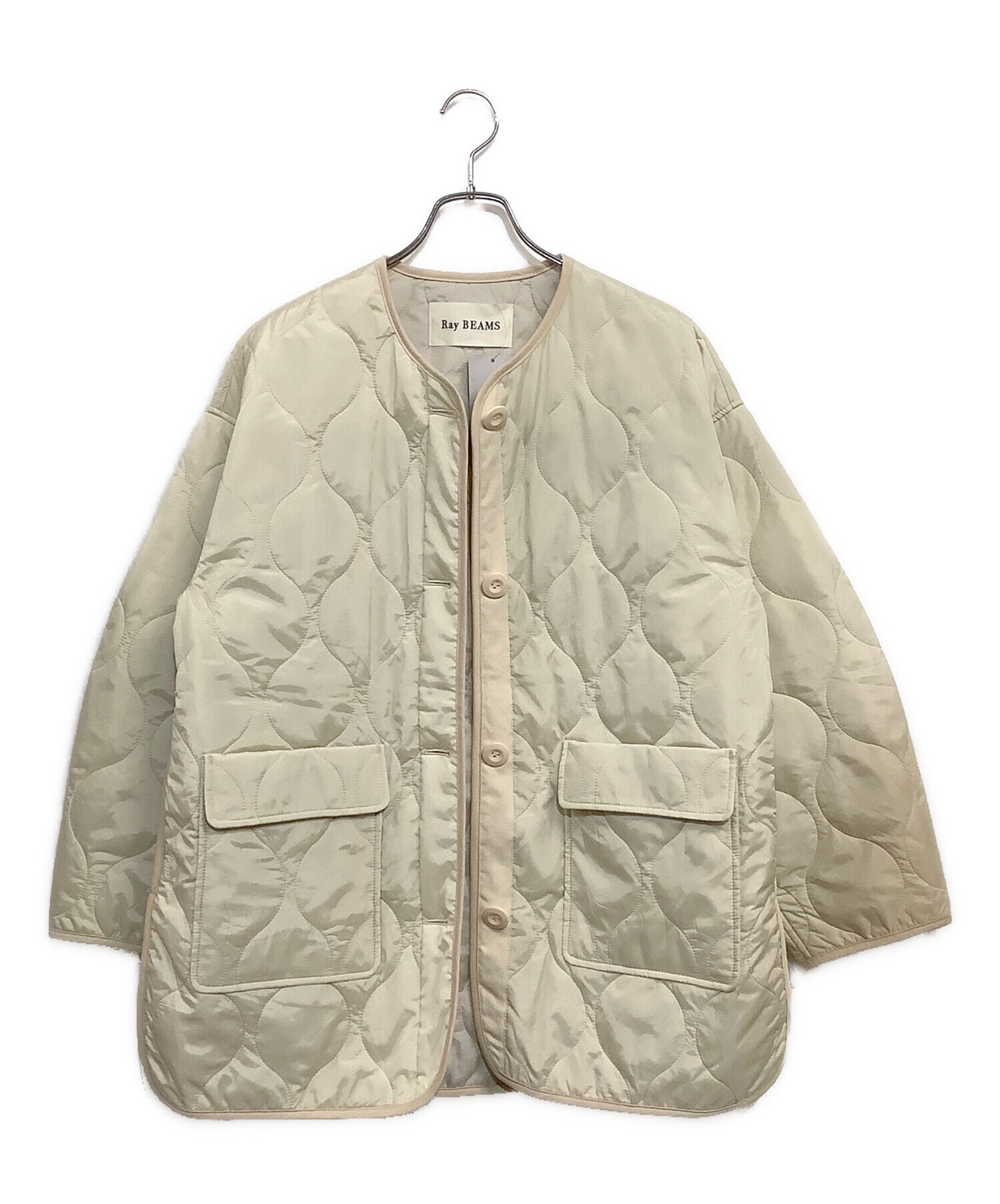中古・古着通販】RAY BEAMS (レイ ビームス) キルティングノーカラー