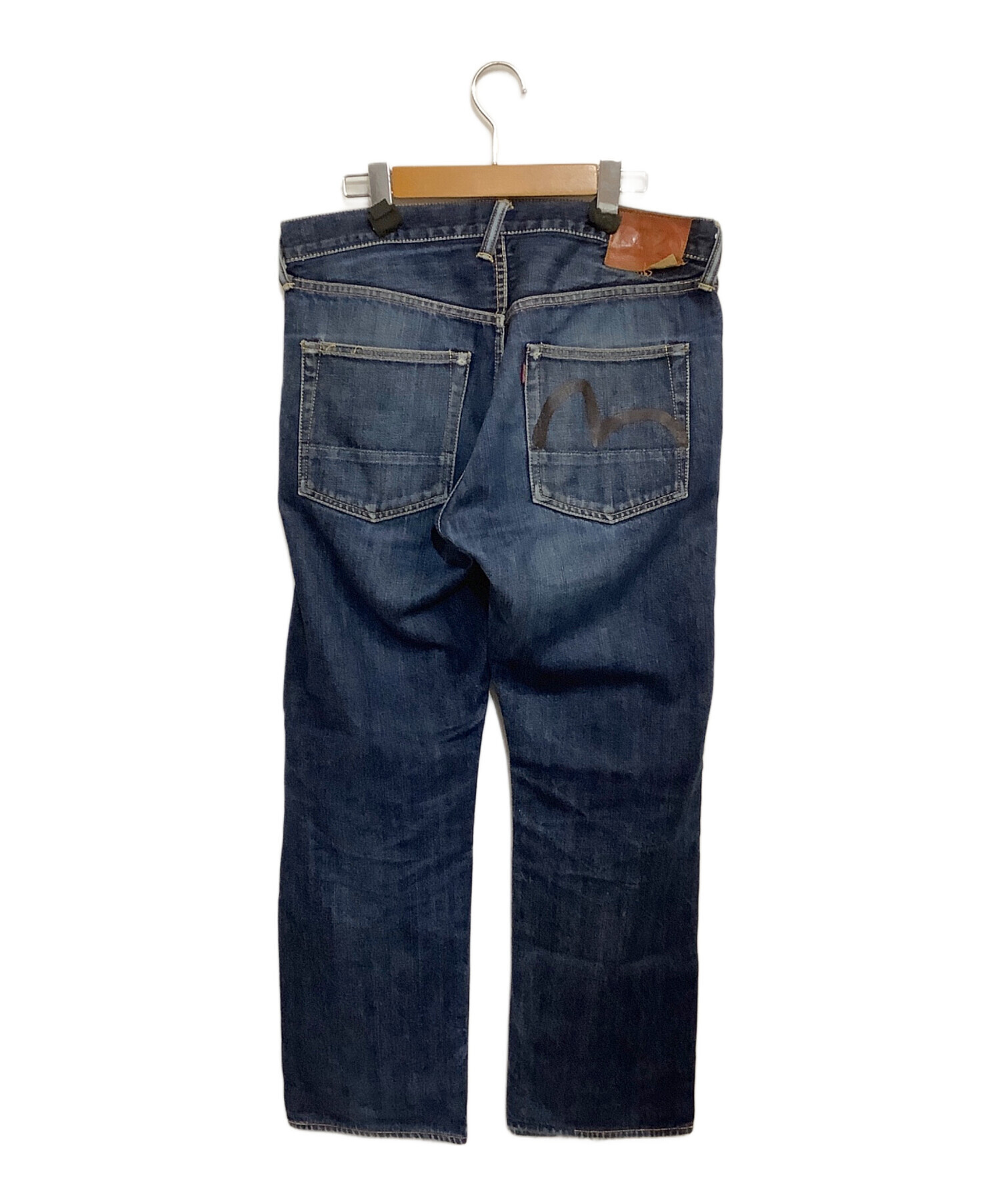 中古・古着通販】EVISU (エヴィス) No.2 LOT2000 黒カモメ デニム