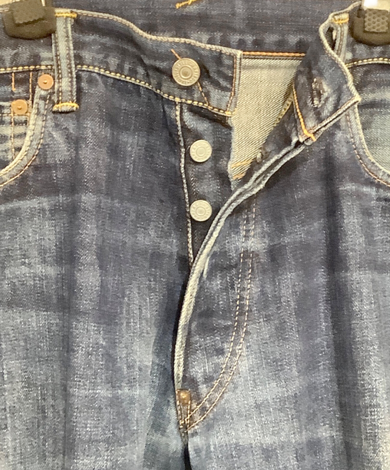 中古・古着通販】EVISU (エヴィス) No.2 LOT2000 黒カモメ デニム