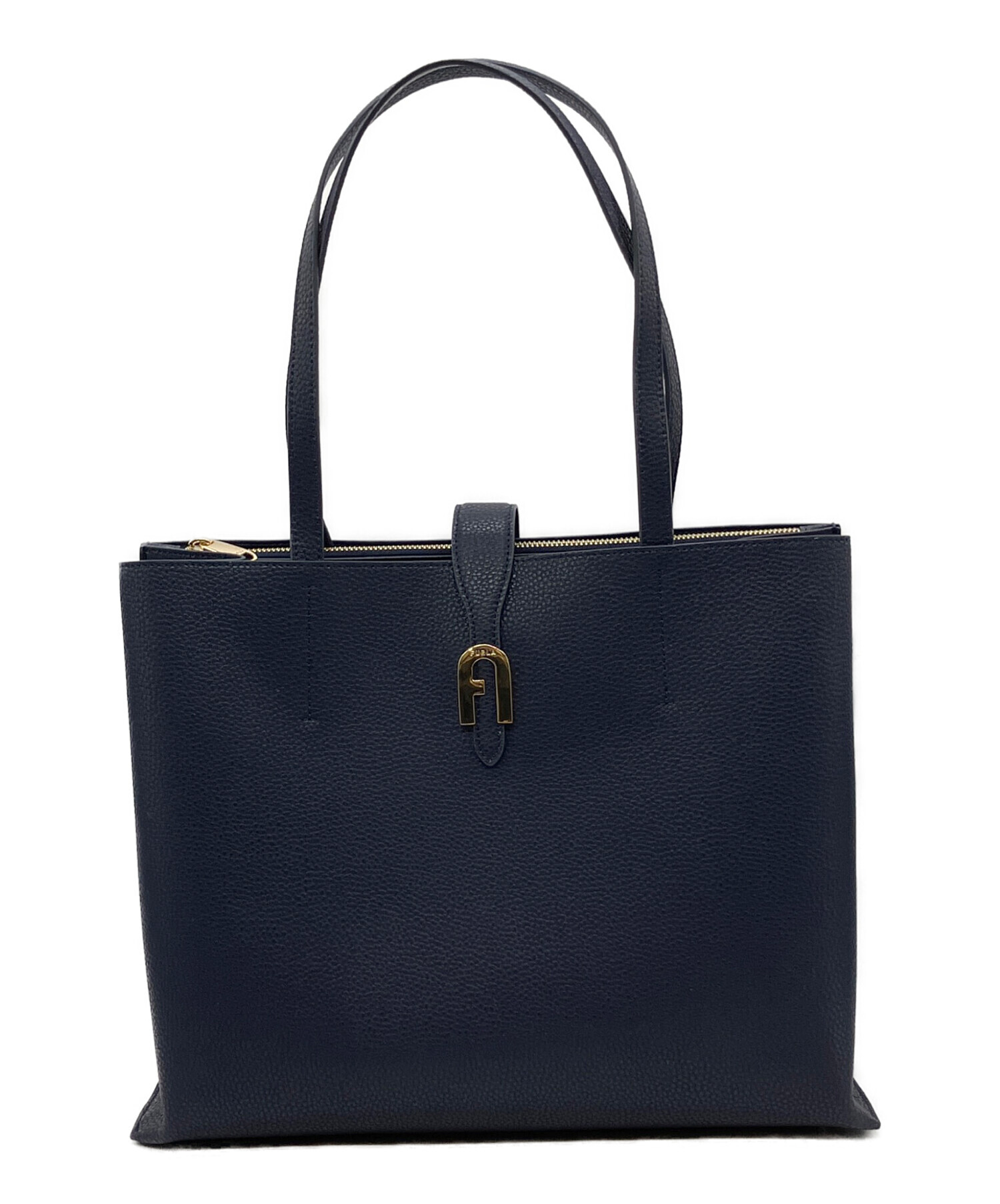 中古・古着通販】FURLA (フルラ) トートバッグ ブルー｜ブランド・古着