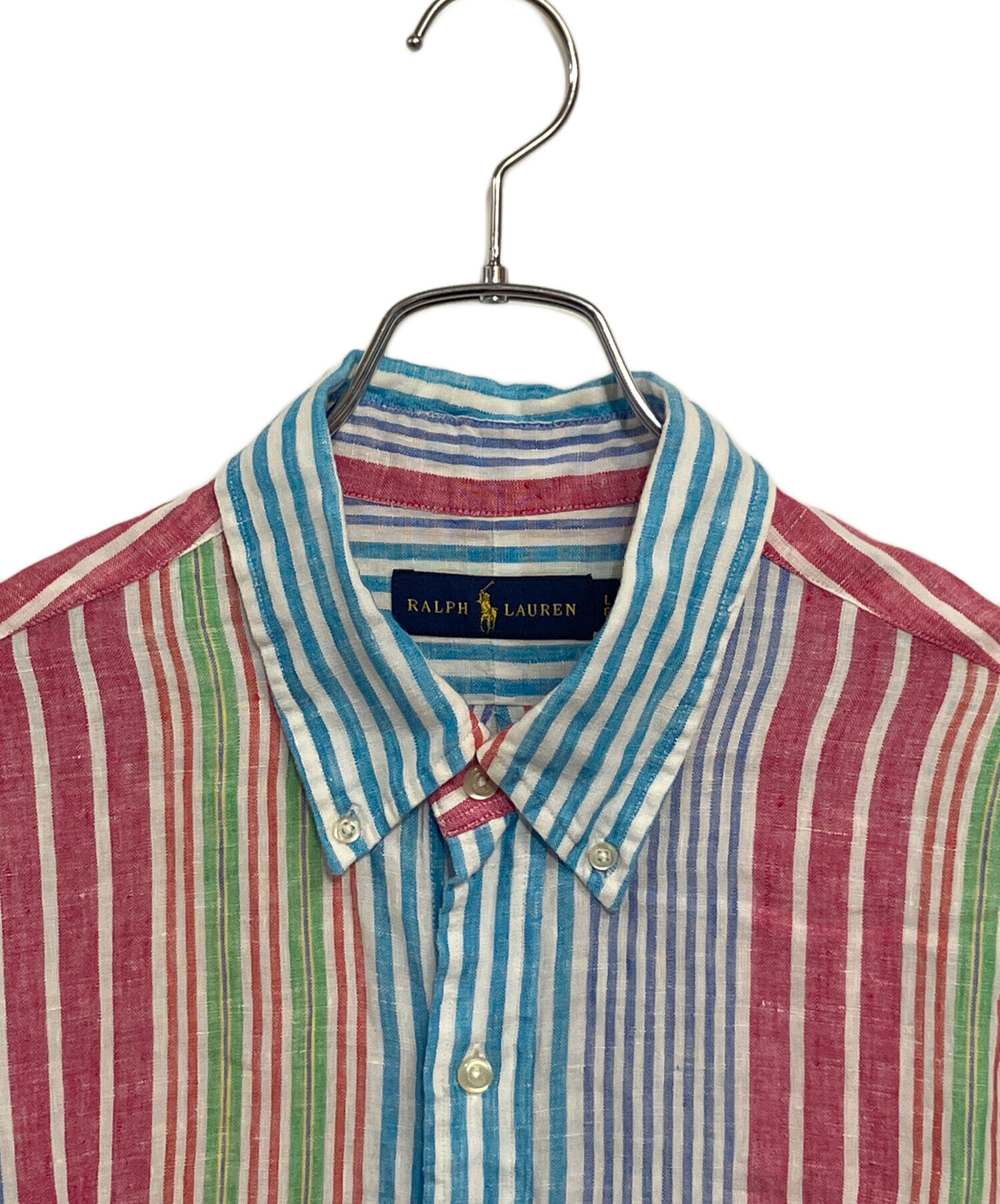 中古・古着通販】RALPH LAUREN (ラルフローレン) リネン ストライプド