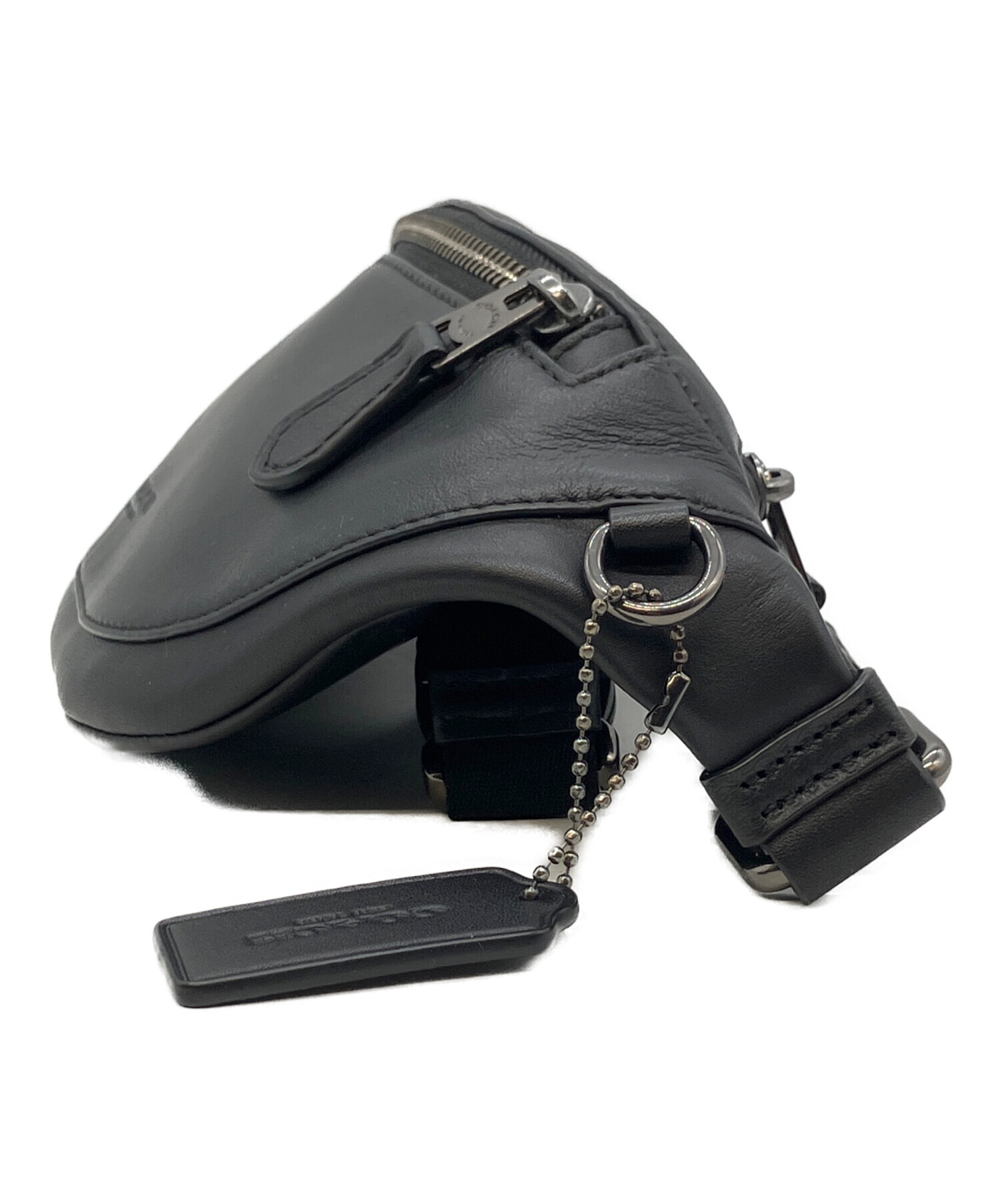 中古・古着通販】COACH (コーチ) ボディバッグ ブラック｜ブランド