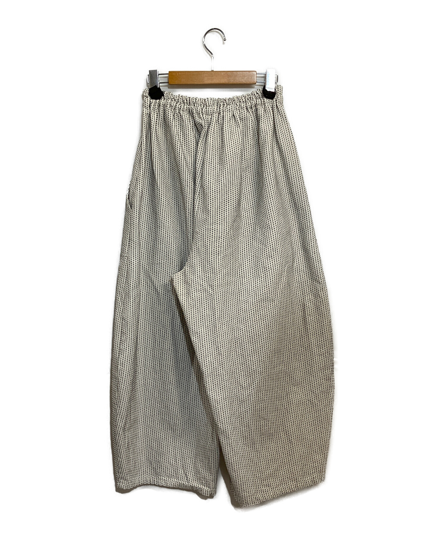 UZUIRO 一本刺子バルーンサルエルパンツ　男女共用 中古・古着通販】UZUIRO (ウズイロ) 一本刺し子 バルーンパンツ グレー