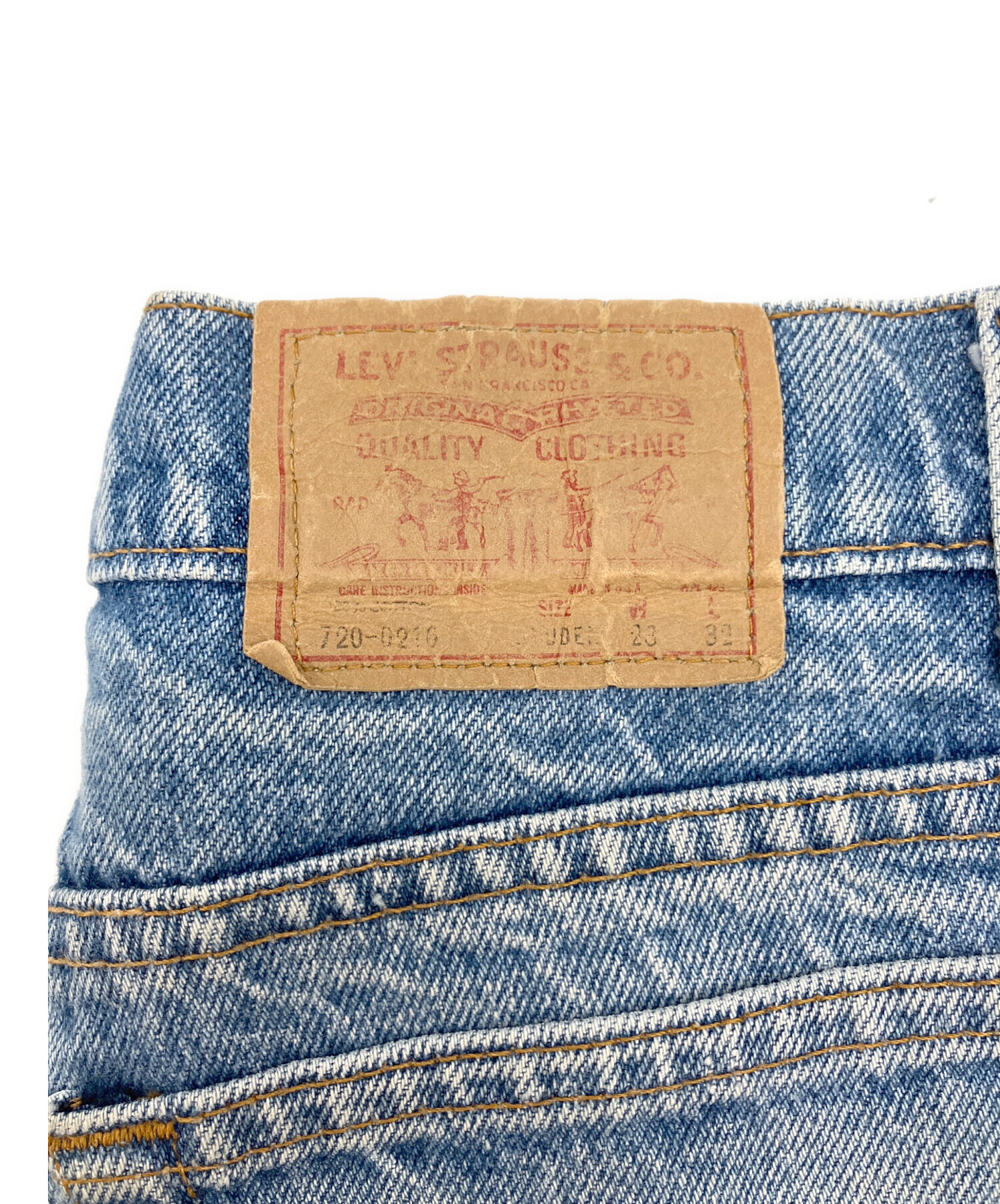パ*イ様 【中古・レアタグあり】5枚セット販売 Levi's リーバイス デニム 中古・古着通販】LEVI'S 720 (リーバイス) '90s ハイライズスキニー