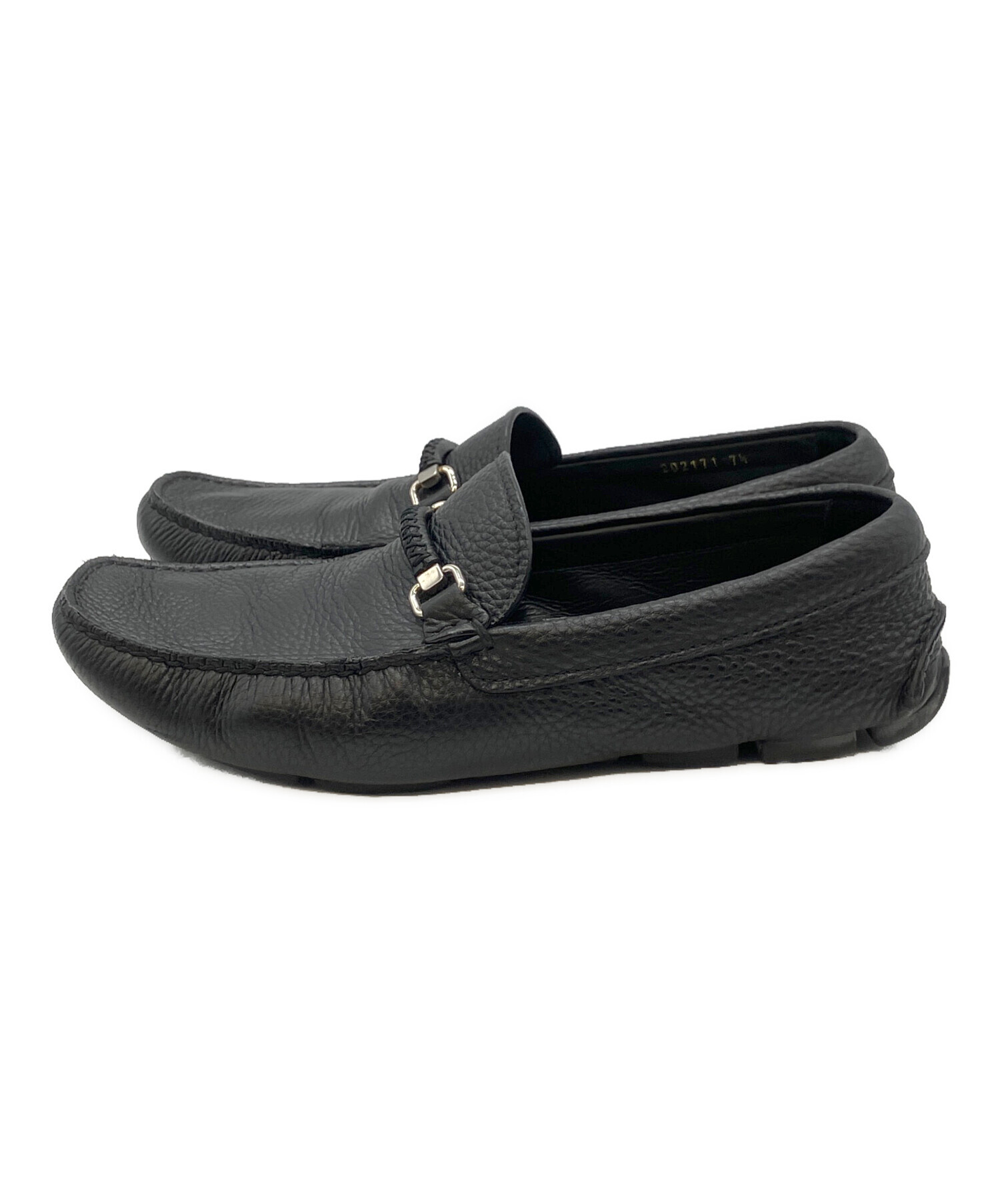 中古・古着通販】PRADA (プラダ) ドライビングシューズ ブラック