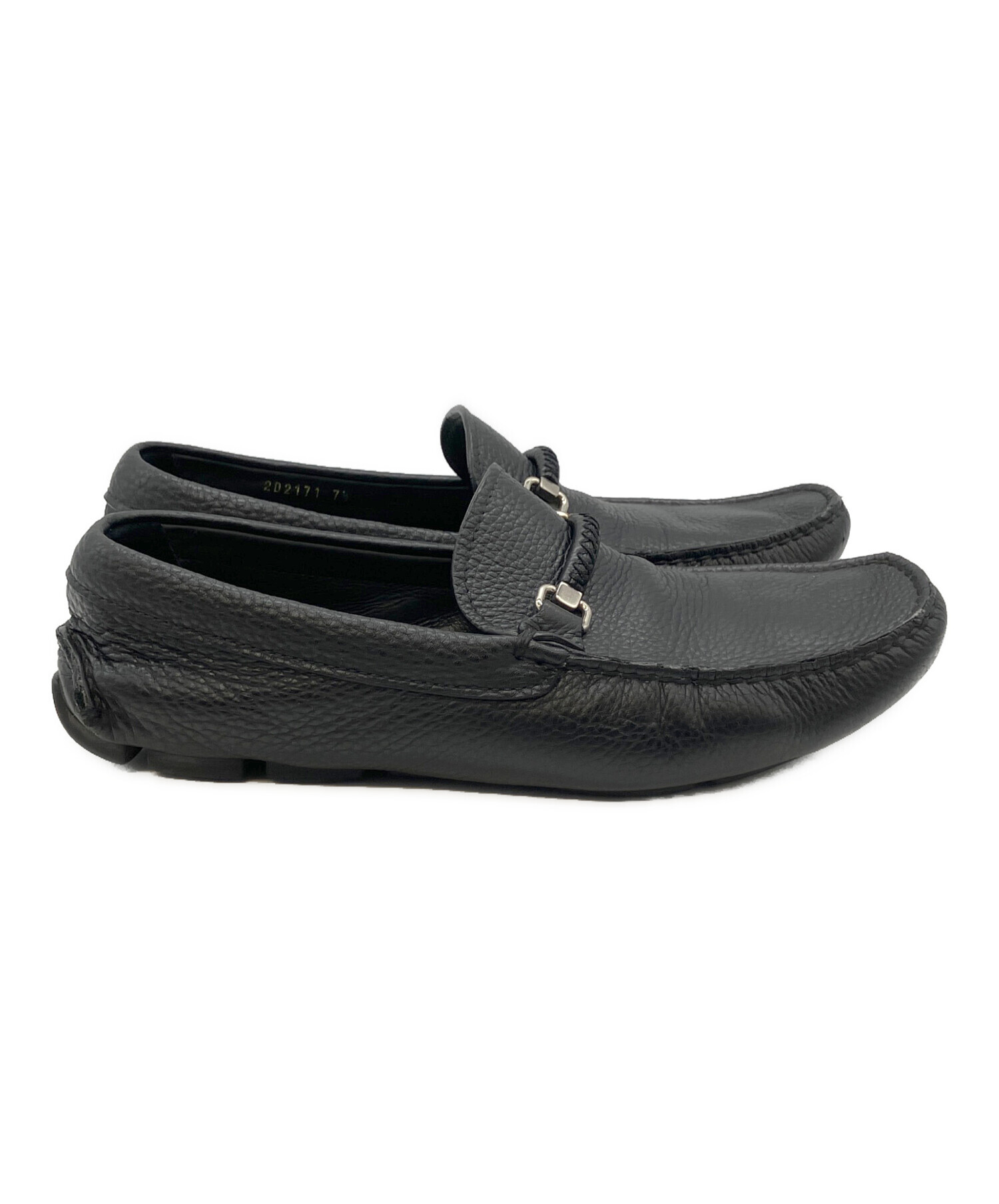 中古・古着通販】PRADA (プラダ) ドライビングシューズ ブラック
