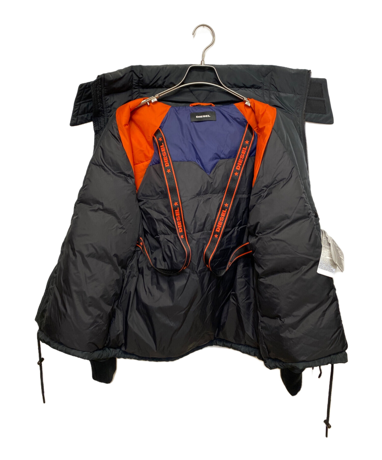 中古・古着通販】DIESEL (ディーゼル) ダウンジャケット ブラック