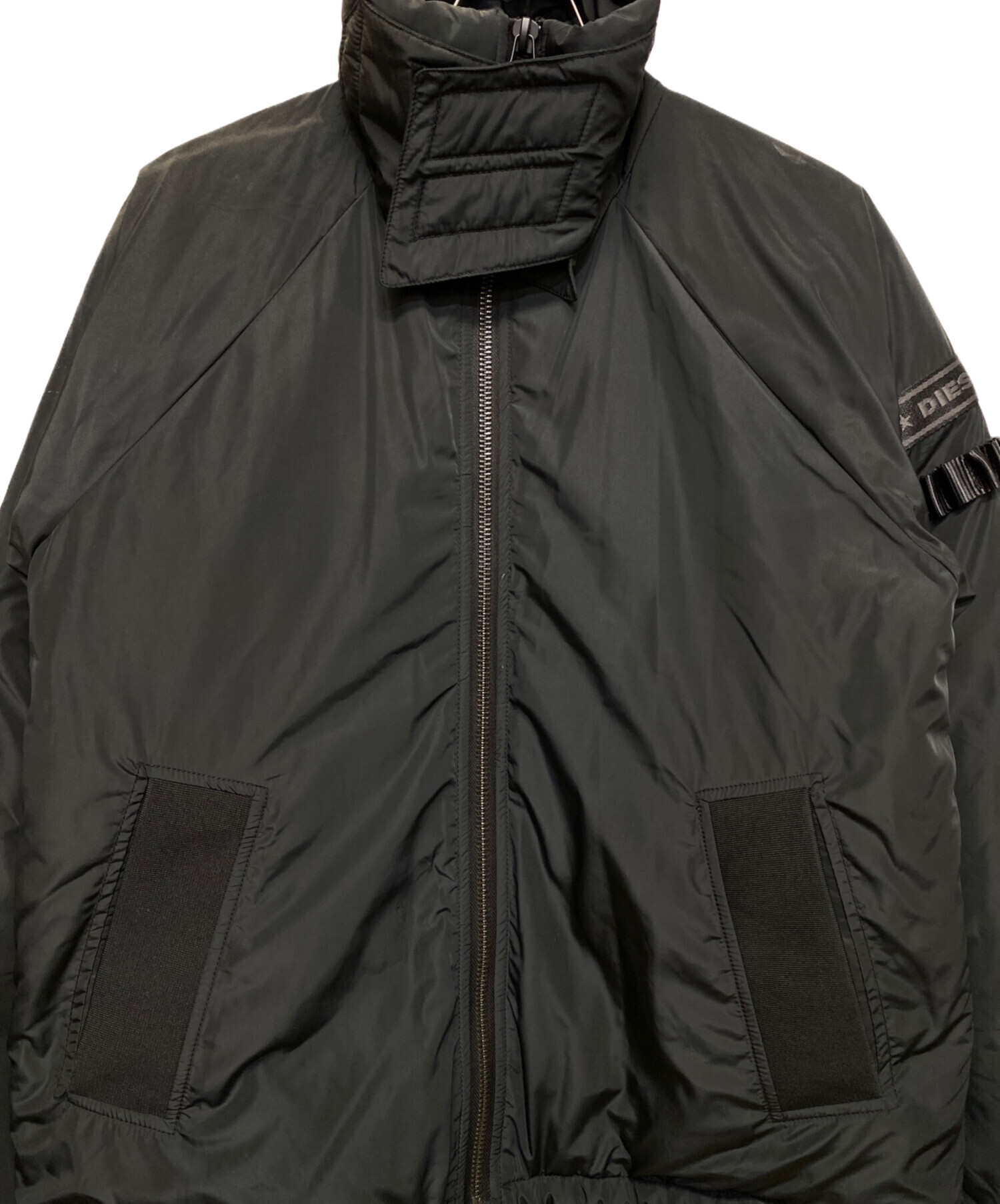 中古・古着通販】DIESEL (ディーゼル) ダウンジャケット ブラック