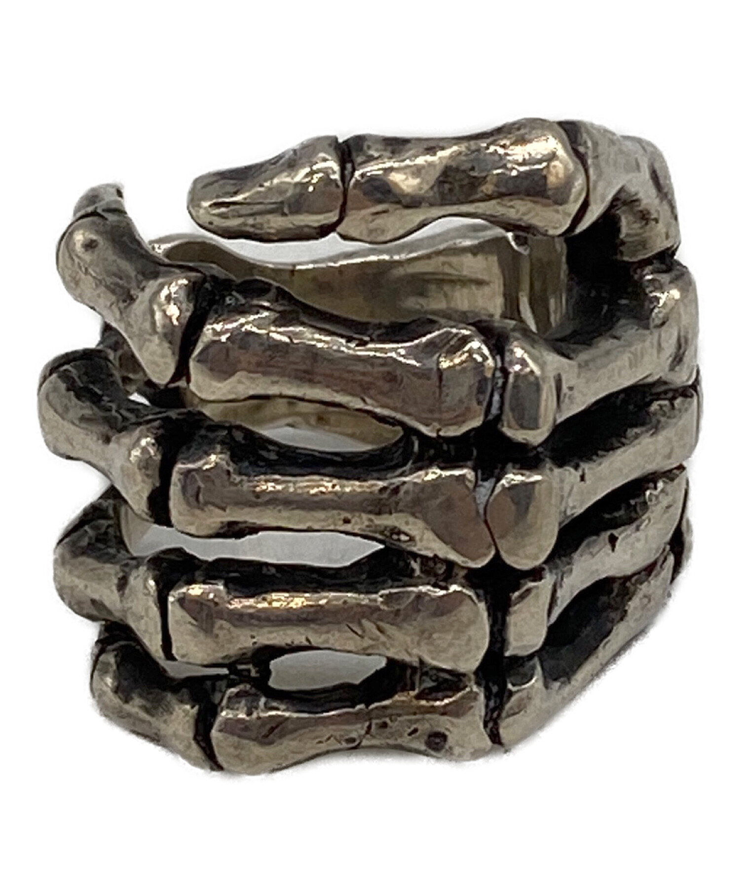 クレイジーピッグ BONE HAND RING 13号 付属品カード最終値下げ 中古・古着通販】CRAZYPIG (クレイジーピッグ) BONE HAND RING サイズ