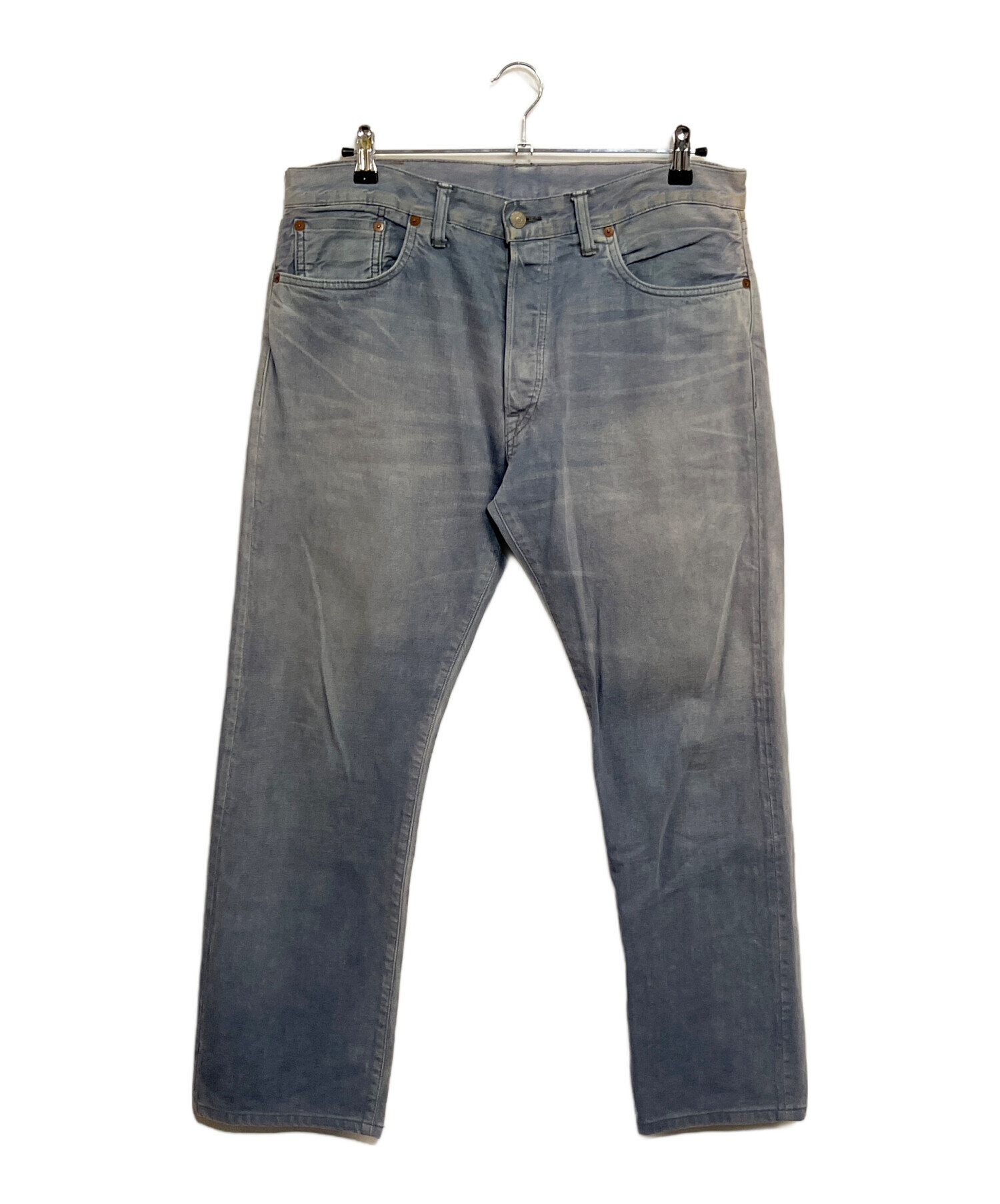 中古・古着通販】RRL (ダブルアールエル) ボタンフライジーンズ グレー 