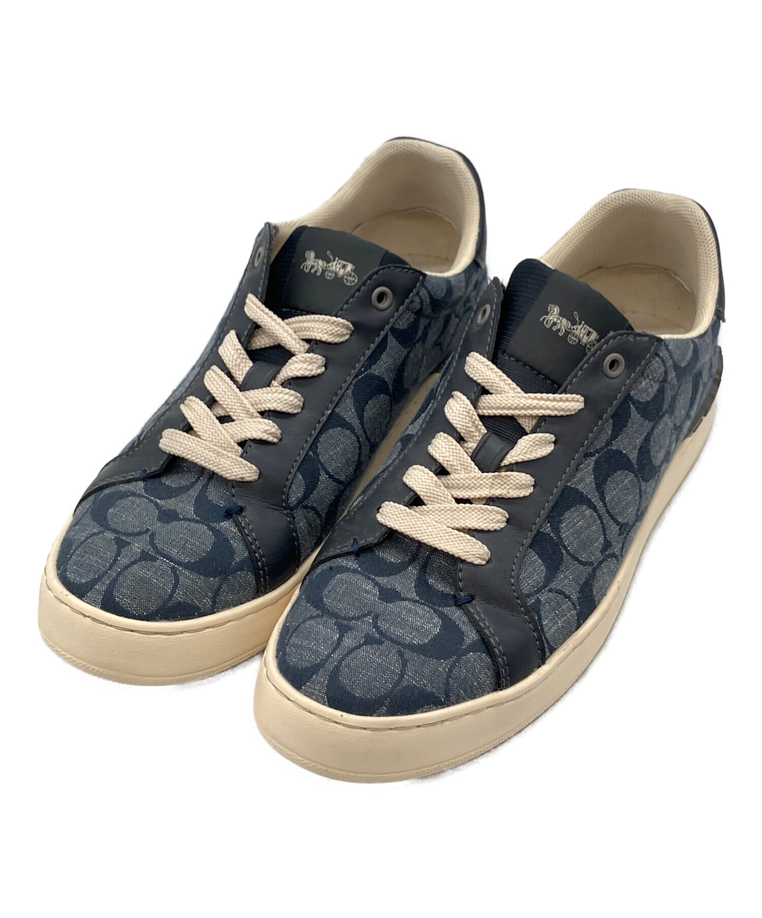 中古・古着通販】COACH (コーチ) スニーカー ブルー サイズ:SIZE 7D