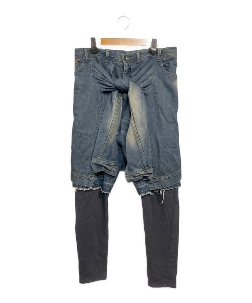 中古・古着通販】JULIUS (ユリウス) 再構築デニムサルエルパンツ