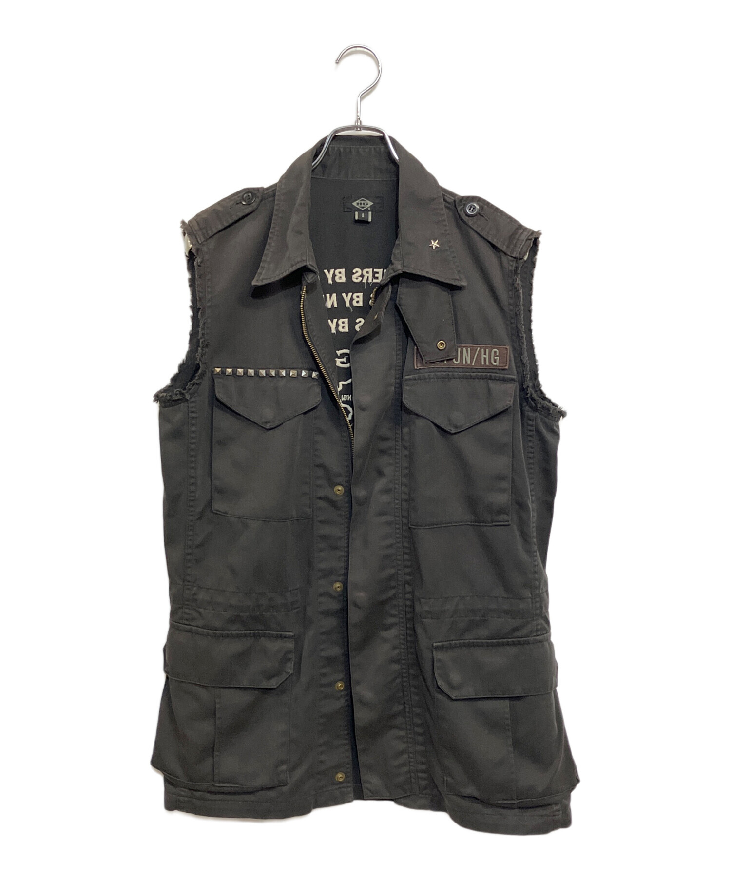 53【激レア　新品未使用】　ヒステリックグラマー　ギターガール　ノースリーブ　黒 中古・古着通販】Hysteric Glamour (ヒステリックグラマー