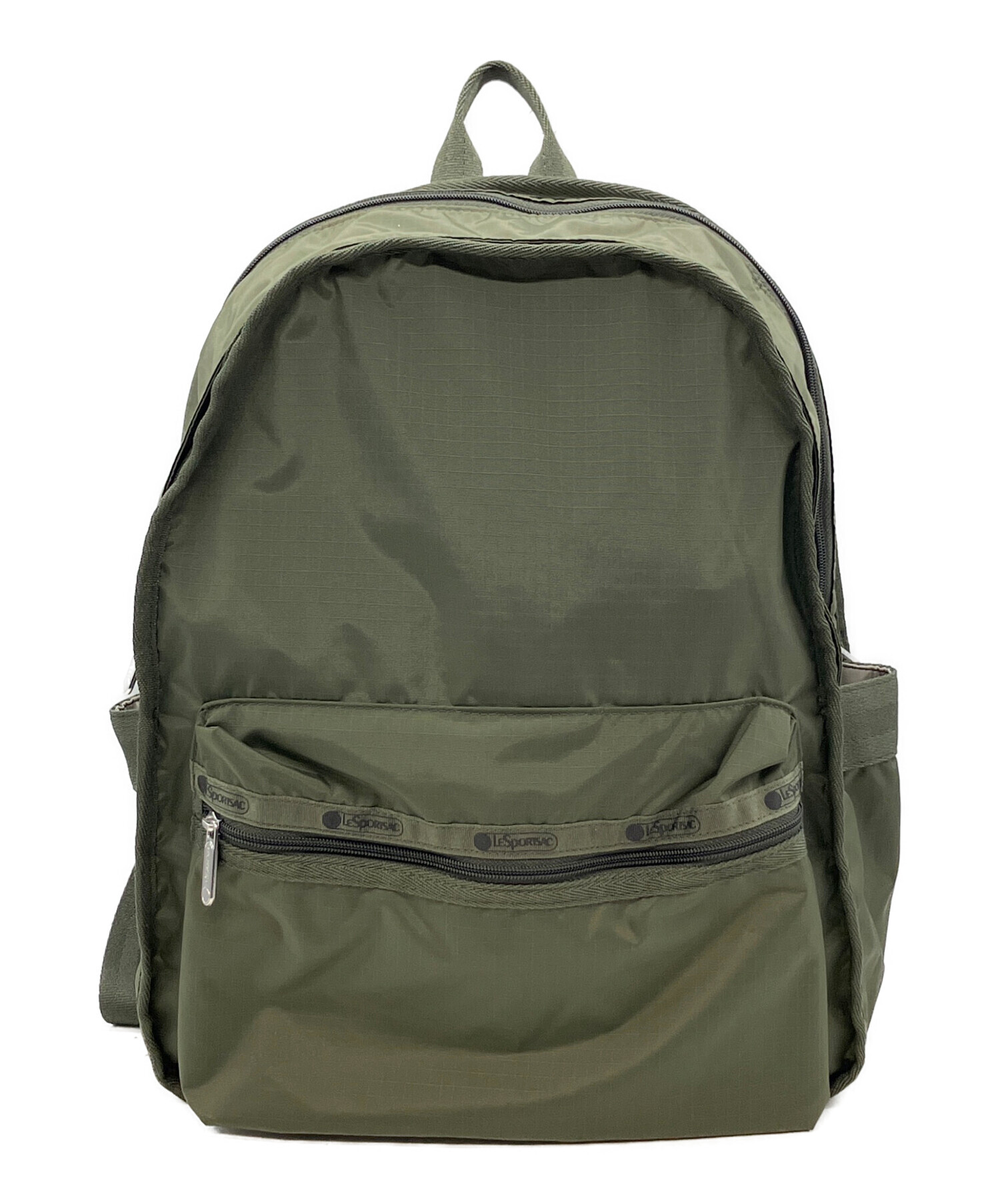 中古・古着通販】LeSportsac (レスポートサック) リュック グリーン 