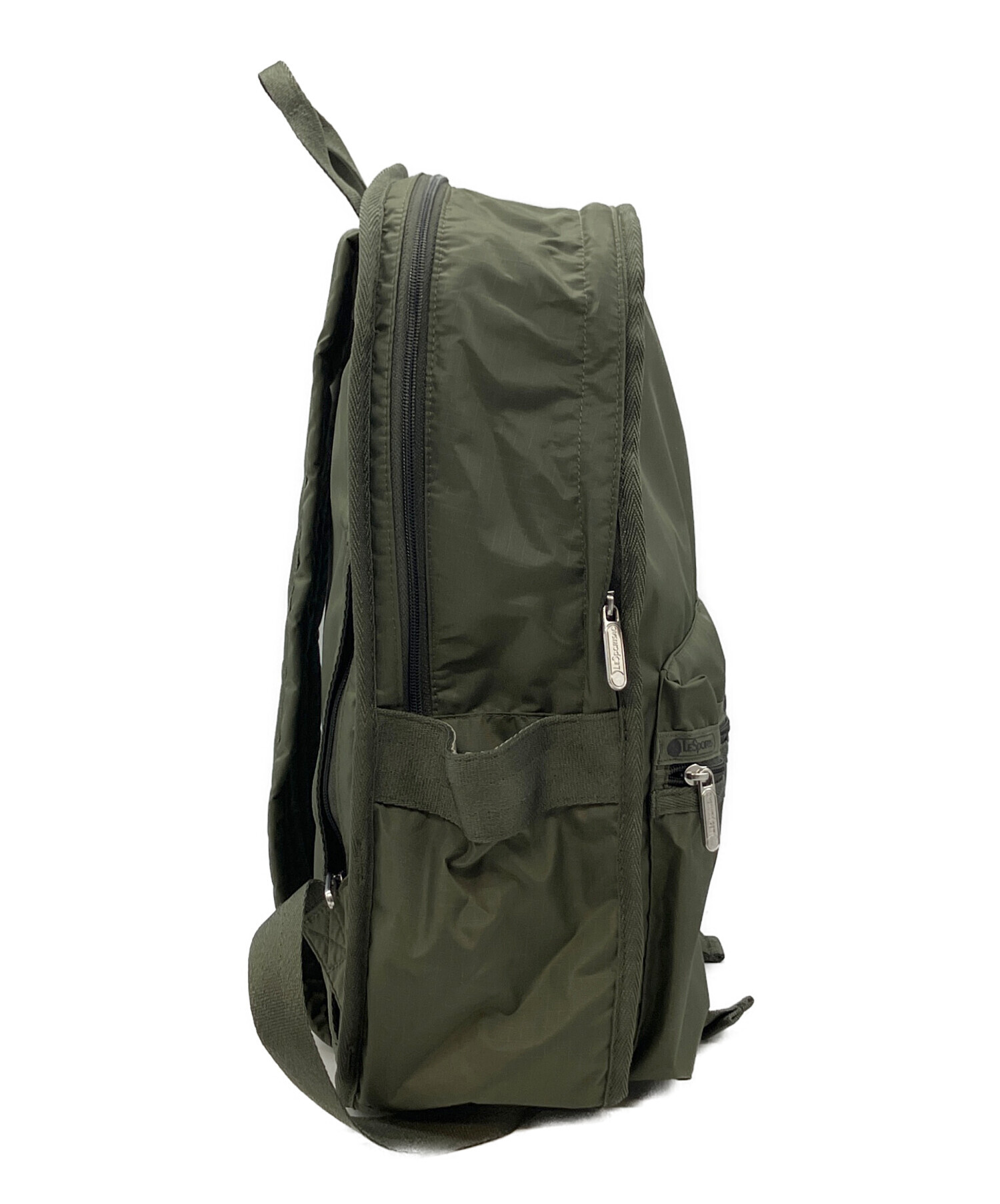 中古・古着通販】LeSportsac (レスポートサック) リュック グリーン 