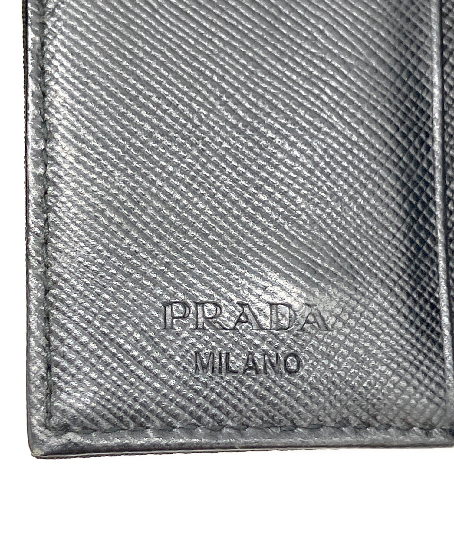 中古・古着通販】PRADA (プラダ) キーケース ブラック｜ブランド・古着