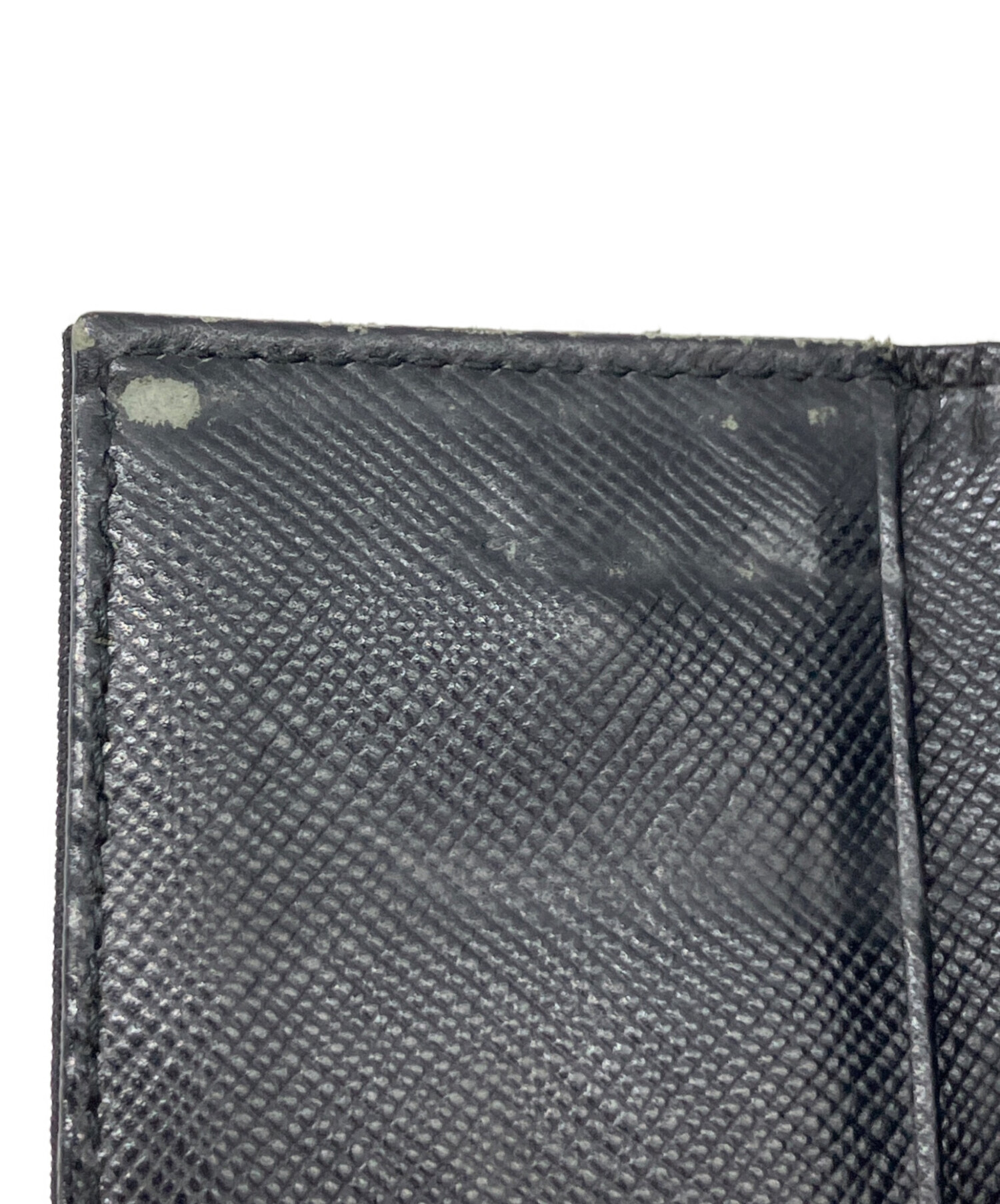 PRADA キーケース マルモ　シルバー　リボン　未使用　新品　グレー 中古・古着通販】PRADA (プラダ) キーケース ブラック｜ブランド・古着