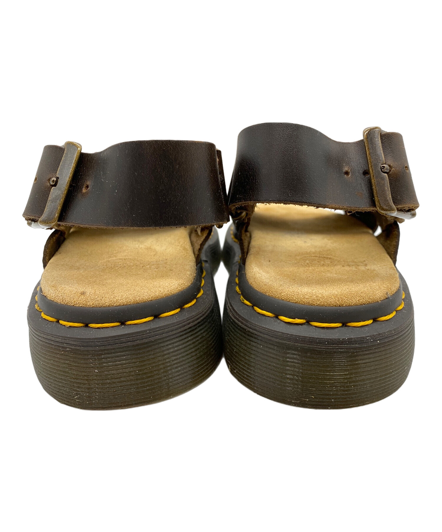 Dr.Martens ドクターマーチン CASTILLO ブラウン サンダル 中古・古着通販】Dr.Martens (ドクターマーチン) ZANE レザーサンダル