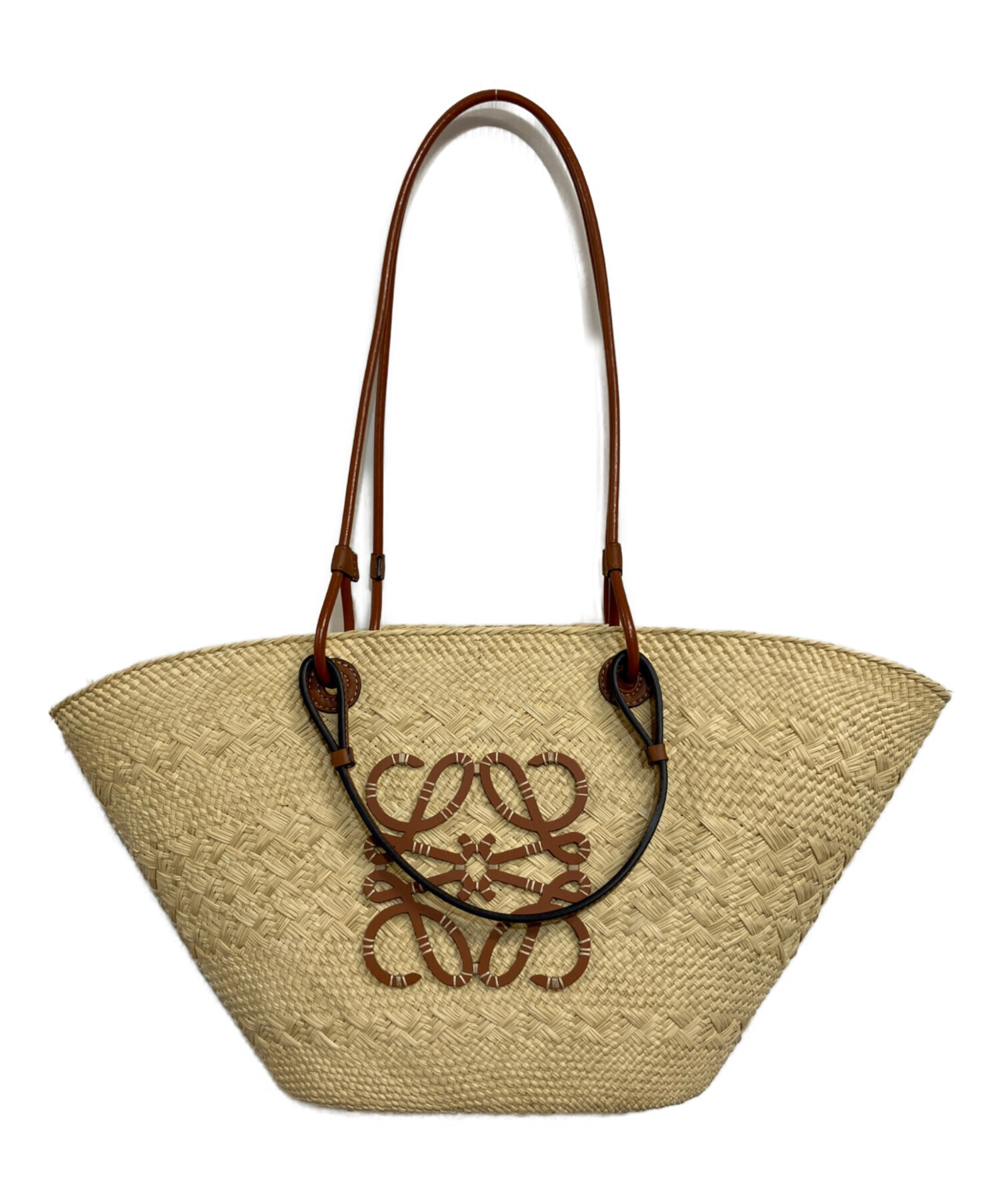 中古・古着通販】LOEWE (ロエベ) アナグラムバスケットバッグ スモール