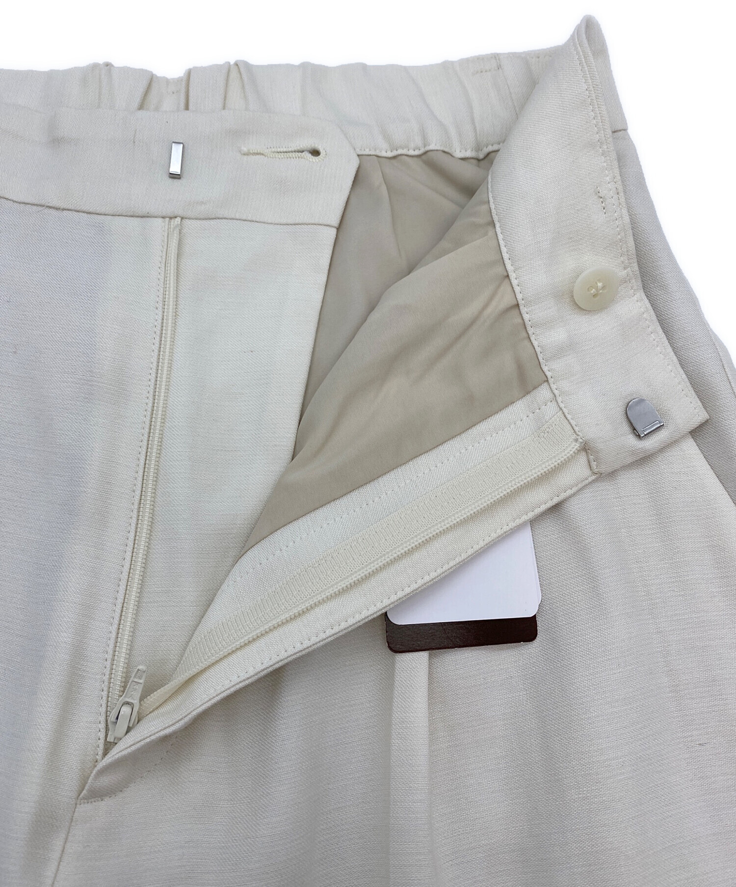 中古・古着通販】Plage (プラージュ) washable linen混 ハイウエスト