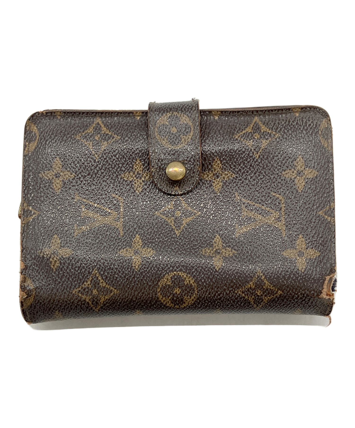 Louis Vuitton モノグラム 二つ折り財布　1992年5月製造　本物 中古・古着通販】LOUIS VUITTON (ルイ ヴィトン) 2つ折り財布