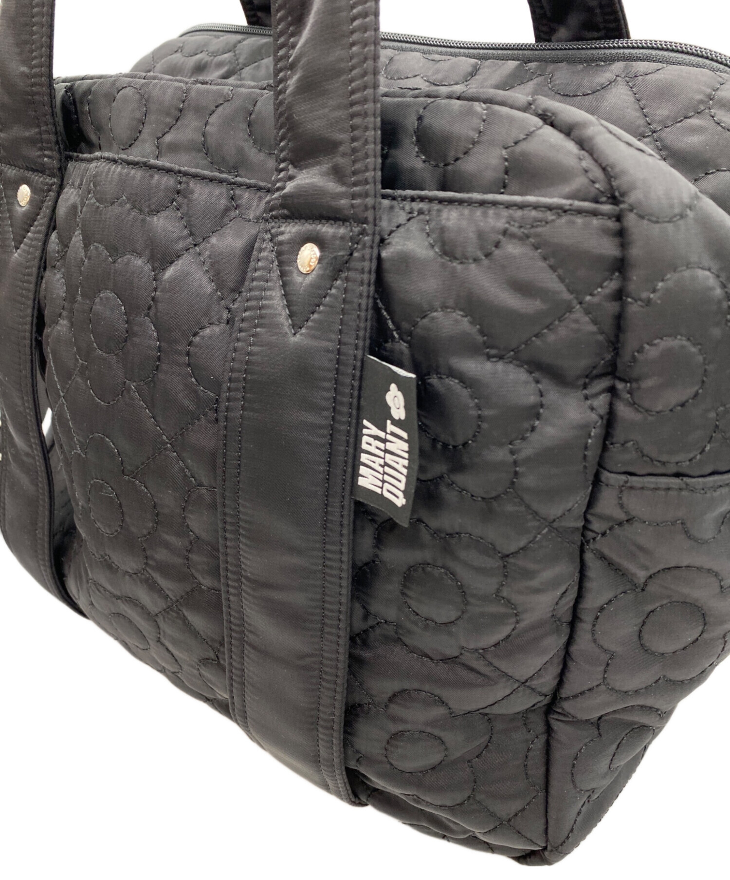 中古・古着通販】MARY QUANT (マリークヮント) キルティングボストン