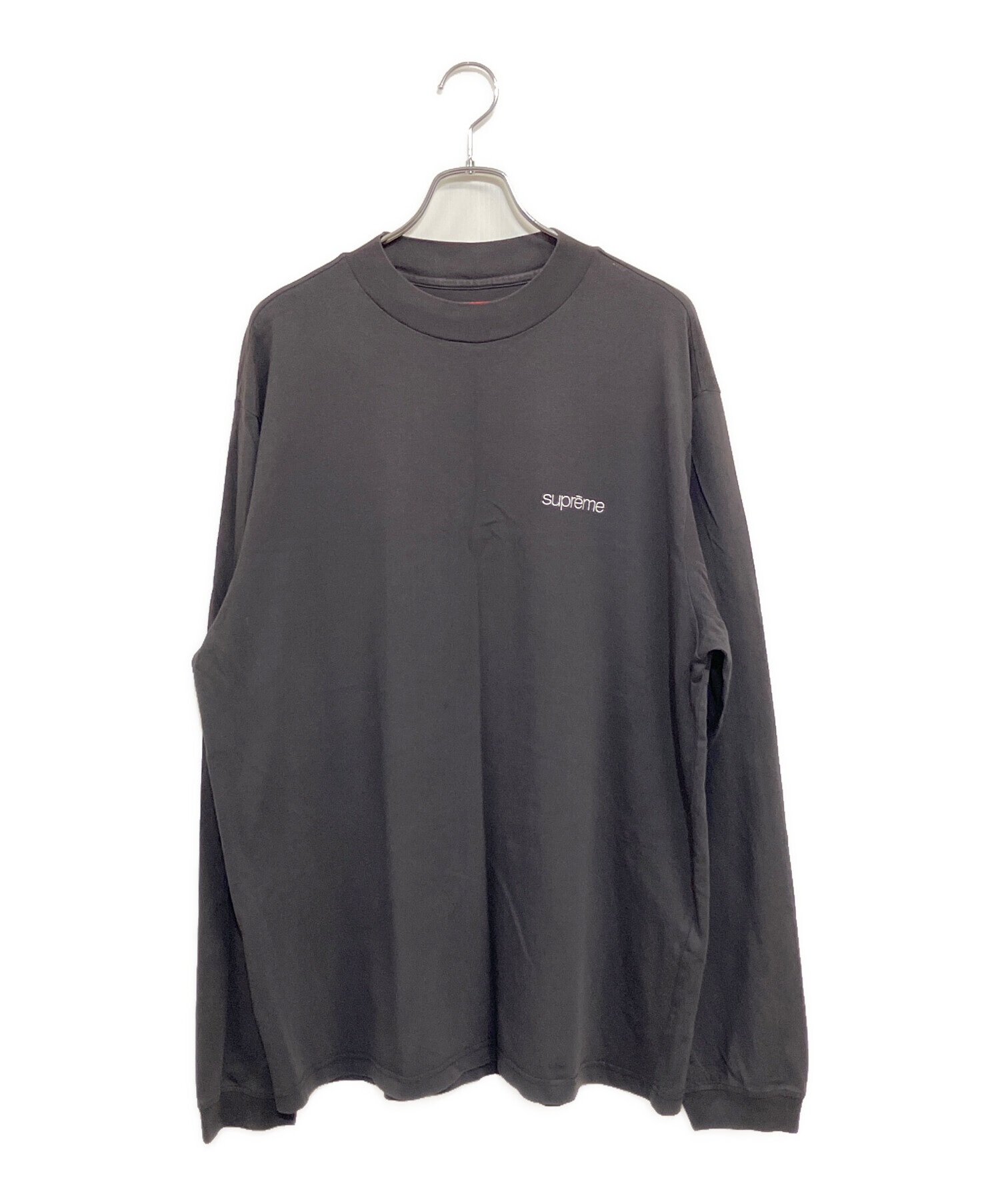 中古・古着通販】SUPREME (シュプリーム) 長袖Tシャツ ブラック サイズ