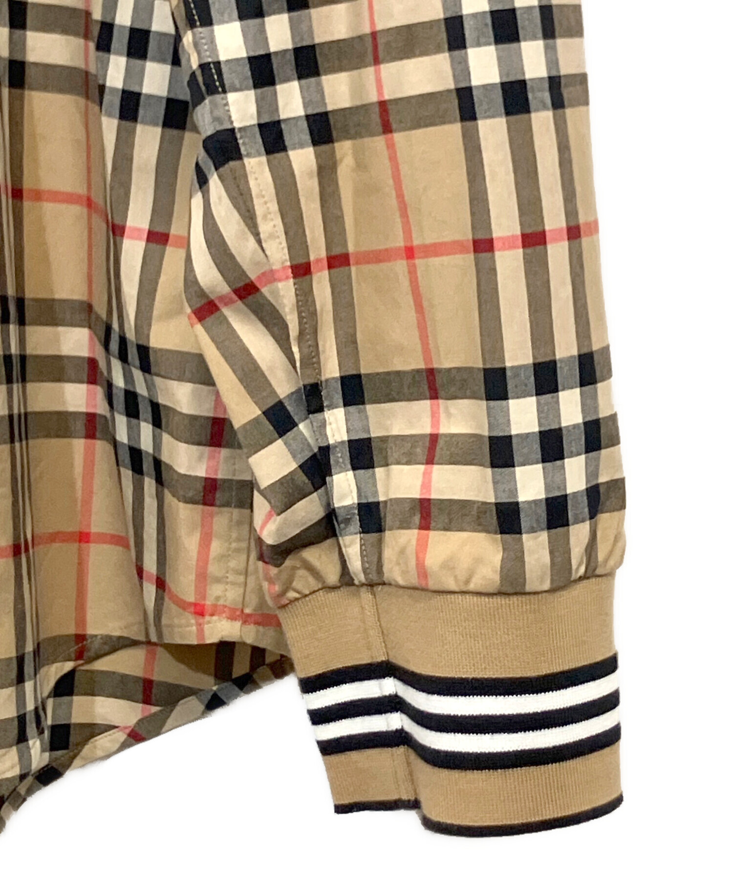 中古・古着通販】BURBERRY (バーバリー) 長袖シャツ ベージュ サイズ