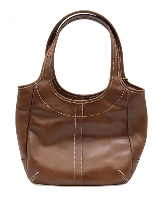 【未使用・自宅保管】COACH コーチ トートバッグ　ゴールドタグ　通勤バッグ 中古・古着通販】COACH (コーチ) トートバッグ ブラウン｜ブランド