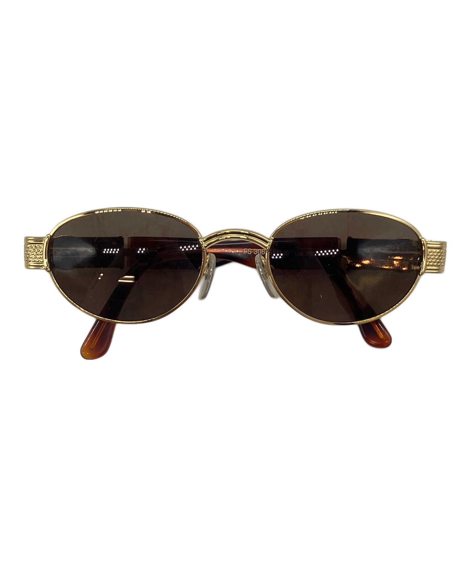 中古・古着通販】FENDI (フェンディ) サングラス ゴールド色｜ブランド