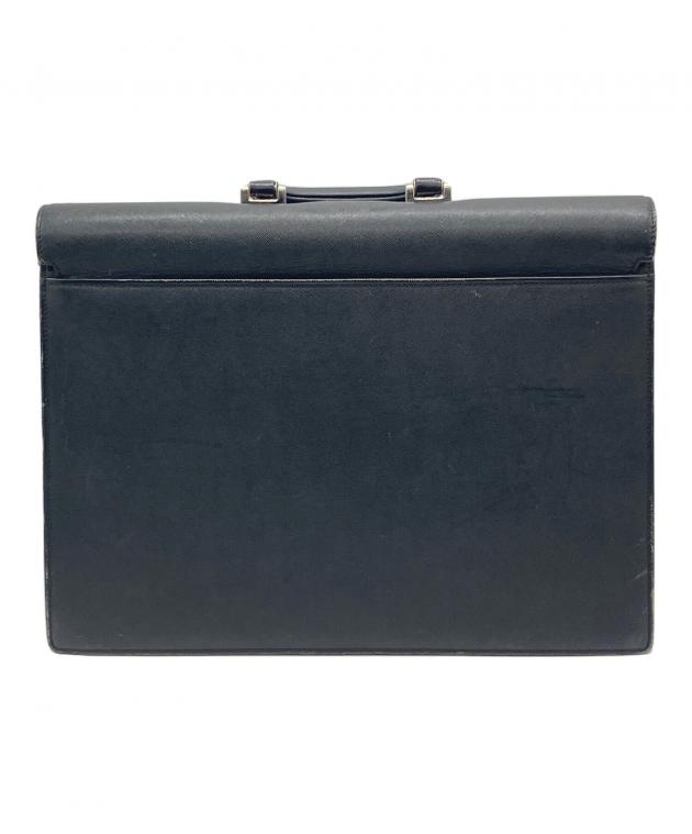 中古・古着通販】BURBERRY (バーバリー) フラップ式ビジネスバッグ