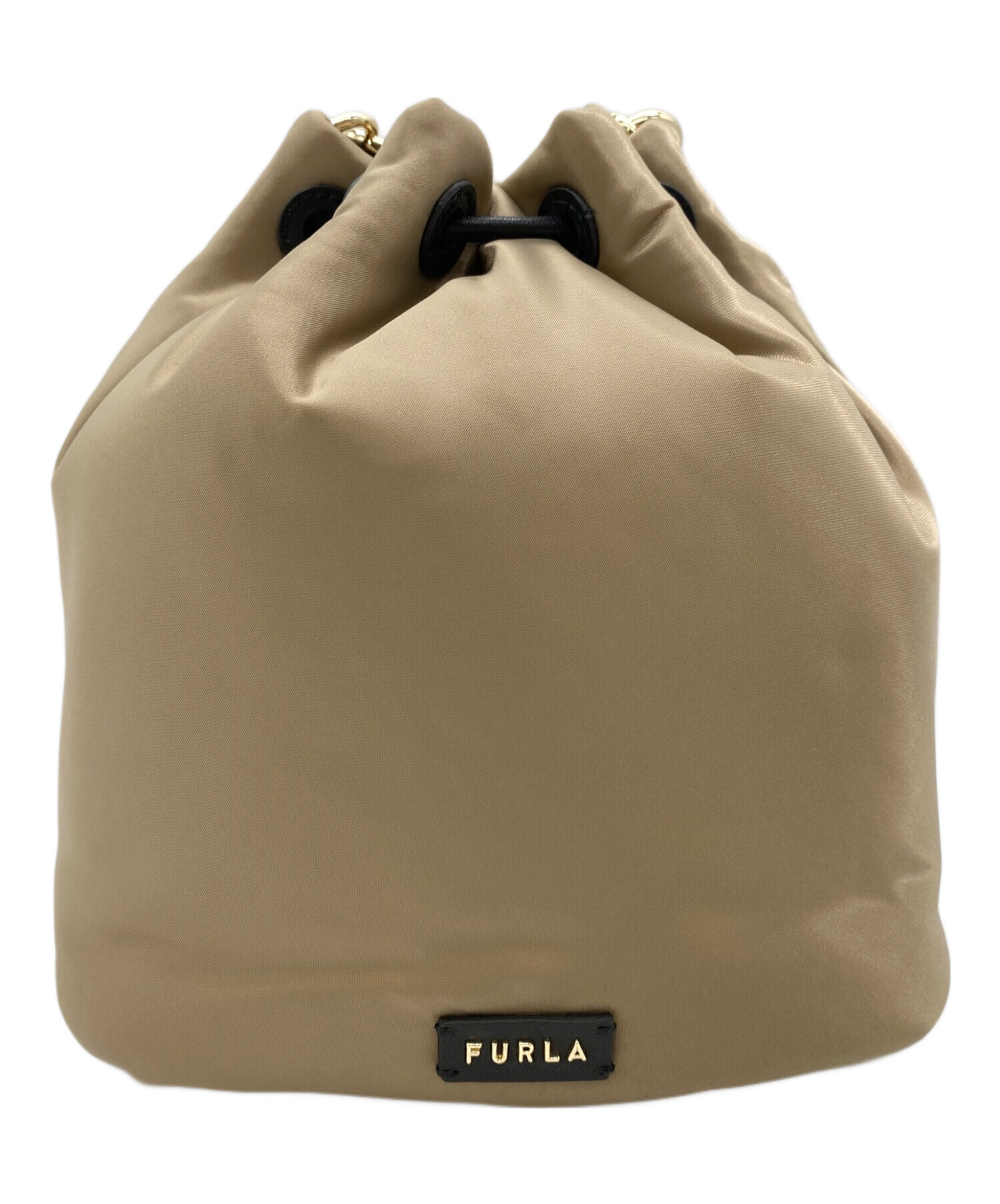 中古・古着通販】FURLA (フルラ) ショルダーバッグ ベージュ｜ブランド 