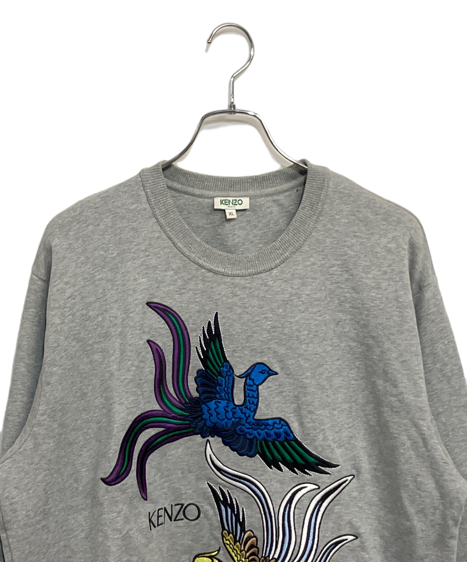 中古・古着通販】KENZO (ケンゾー) スウェット グレー サイズ:SIZE XL