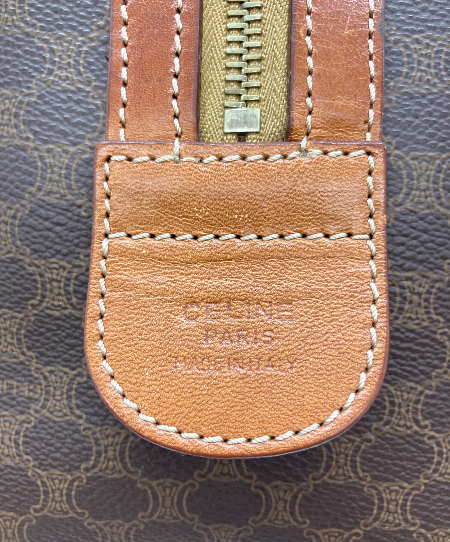 中古・古着通販】CELINE (セリーヌ) ミニボストンバッグ ブラウン