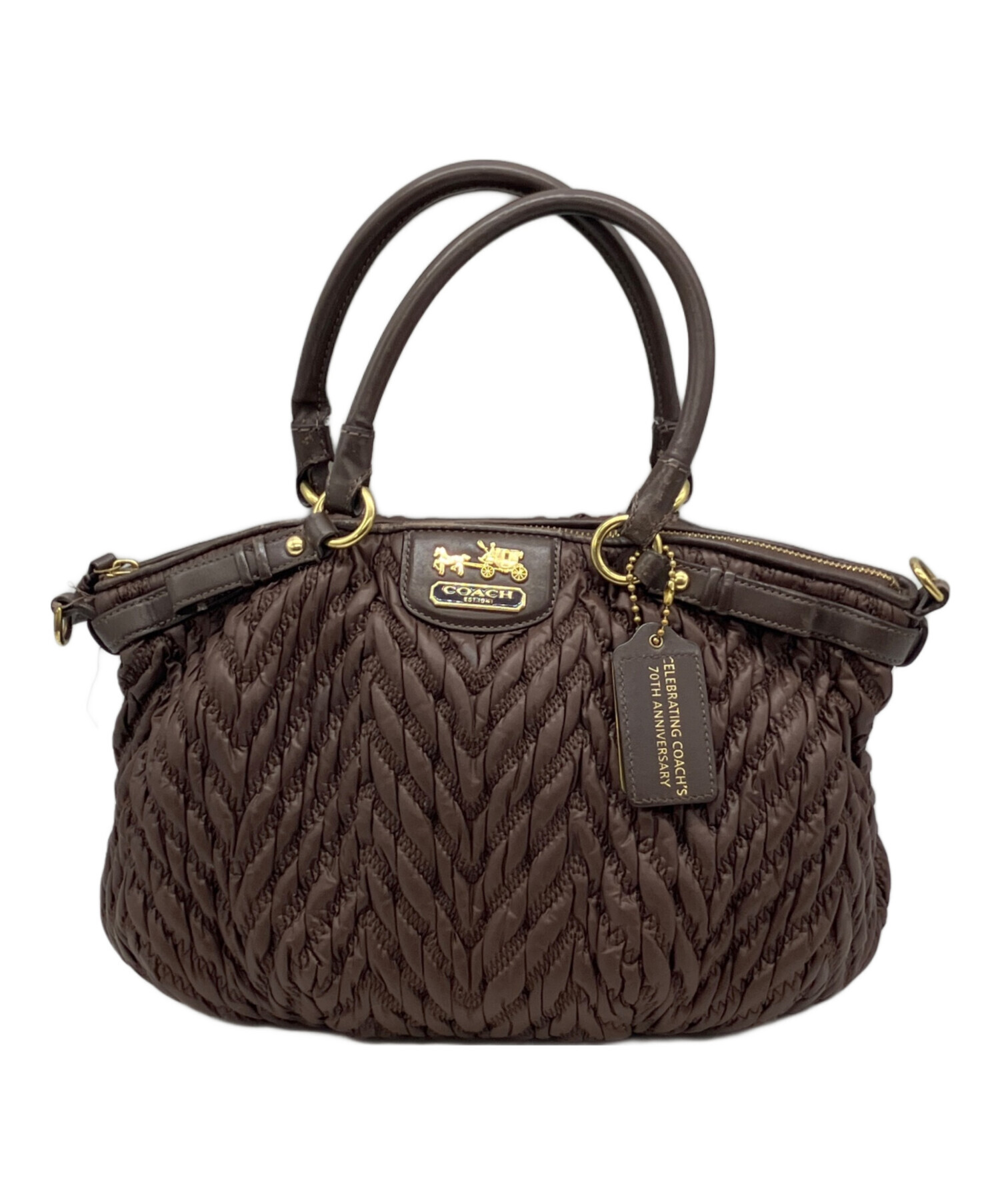 コーチ　ハンドバッグ 中古・古着通販】COACH (コーチ) 2WAYバッグ｜ブランド・古着通販