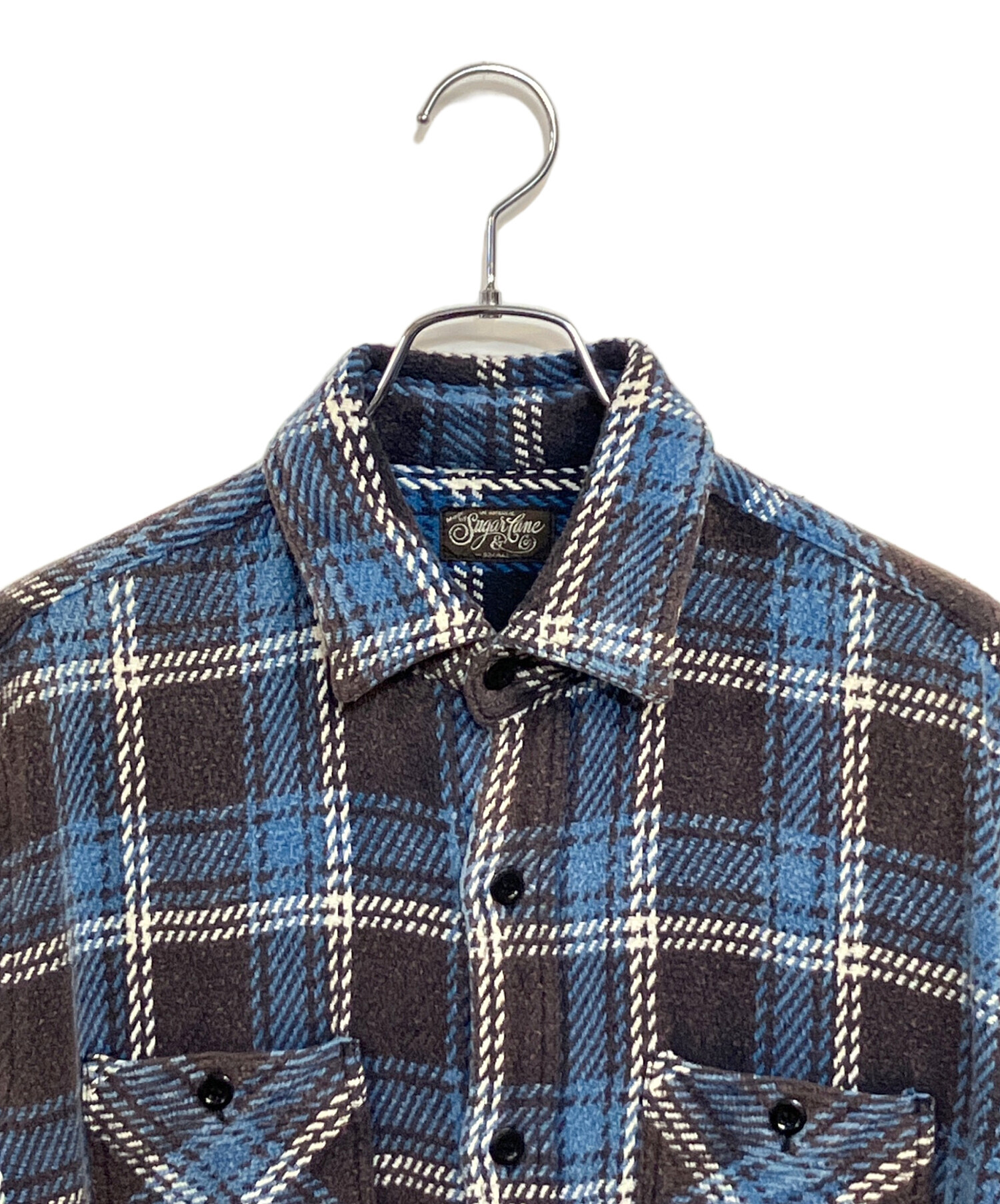 中古・古着通販】SUGAR CANE (シュガーケーン) HEAVY TWILL CHECK WORK