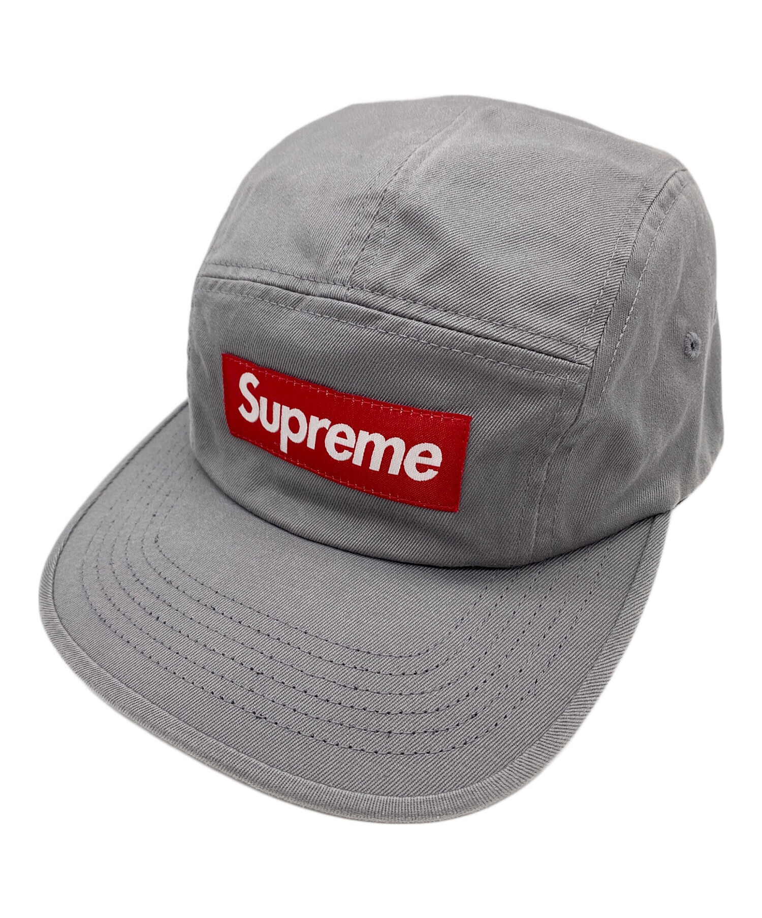 Supreme リップストップ ナイロンキャップ グレー希少 中古・古着通販】SUPREME (シュプリーム) キャップ グレー｜ブランド