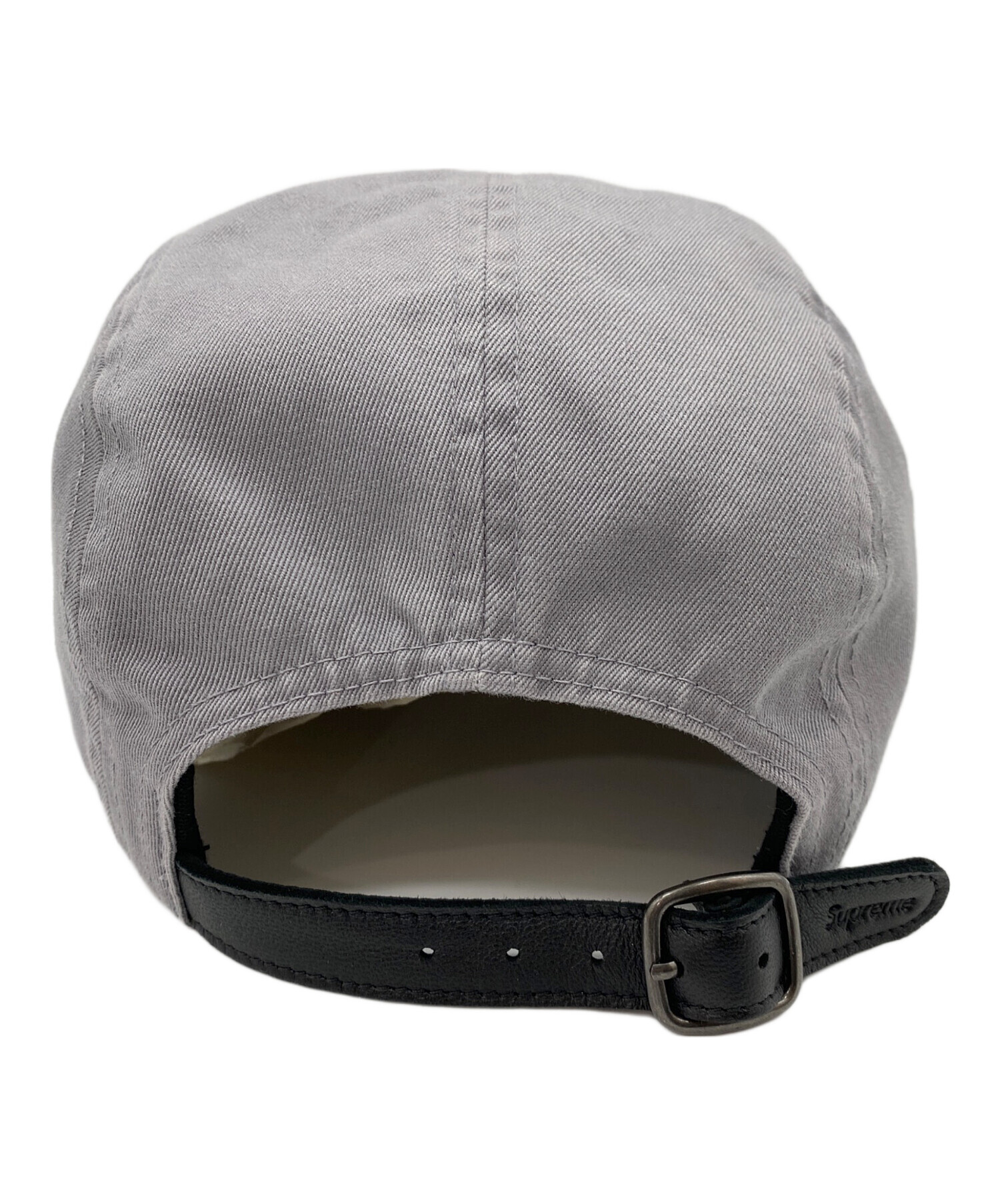 Supreme ストライプキャップ グレー 中古・古着通販】SUPREME (シュプリーム) キャップ グレー｜ブランド