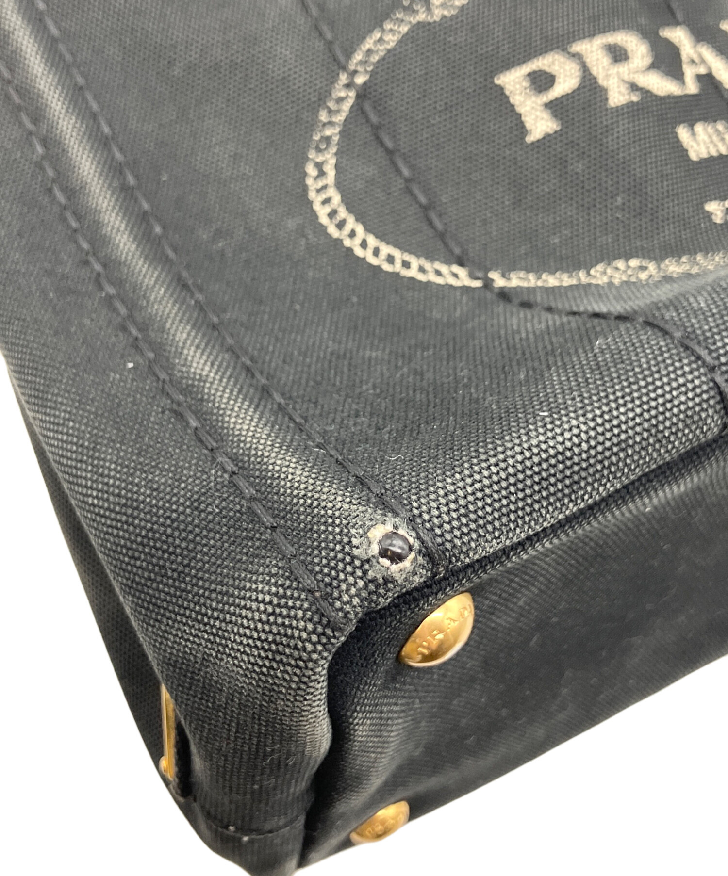 中古・古着通販】PRADA (プラダ) トートバッグ ブラック｜ブランド