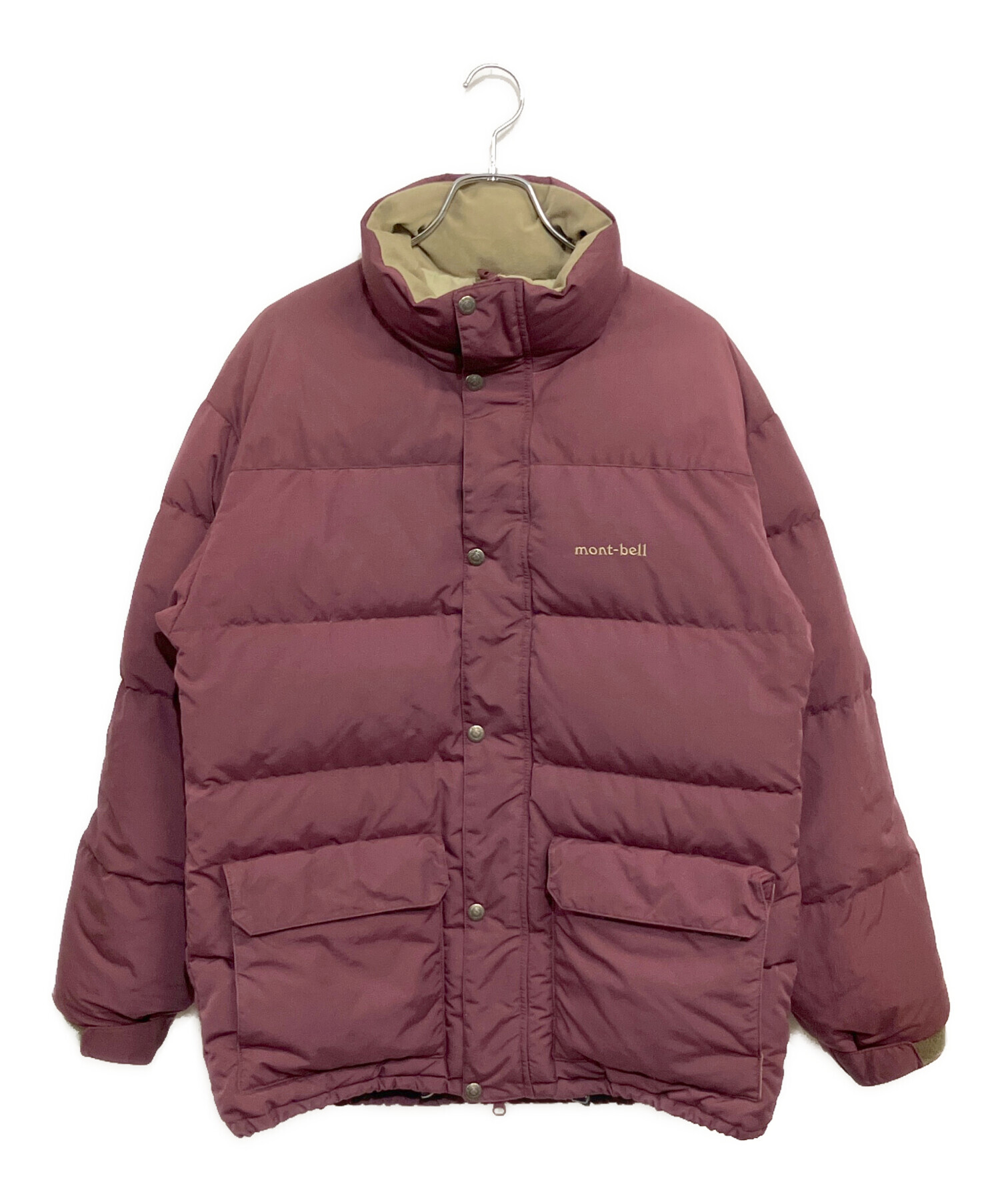 【旧タグ】mont-bell モンベル 肉厚ダウン リバーシブル 90s 中古・古着通販】mont-bell (モンベル) ダウンジャケット バー
