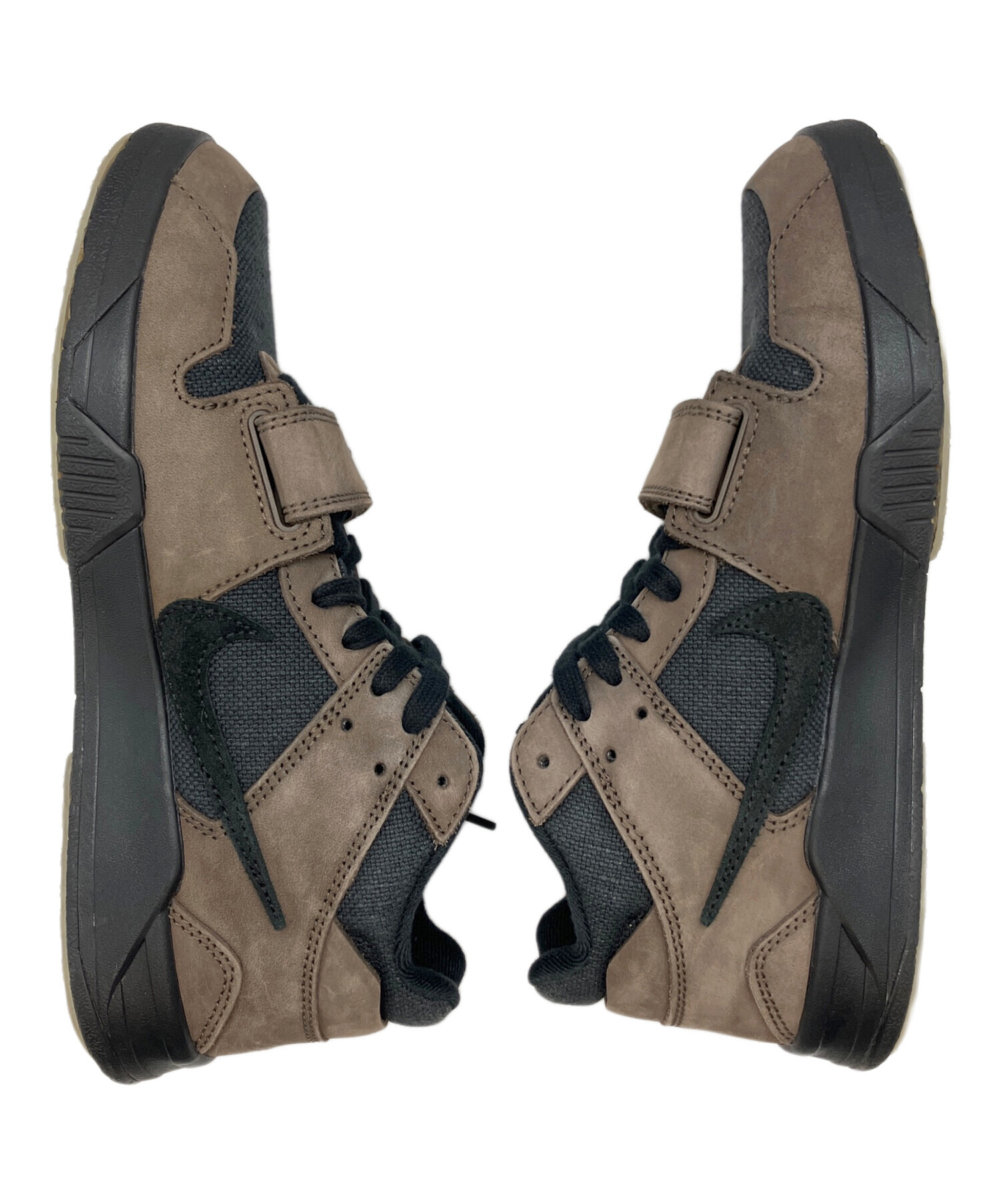 JORDAN ×トラヴィススコット レースアップ レザーパンツ【未使用】 中古・古着通販】NIKE (ナイキ) Travis Scott (トラヴィススコット