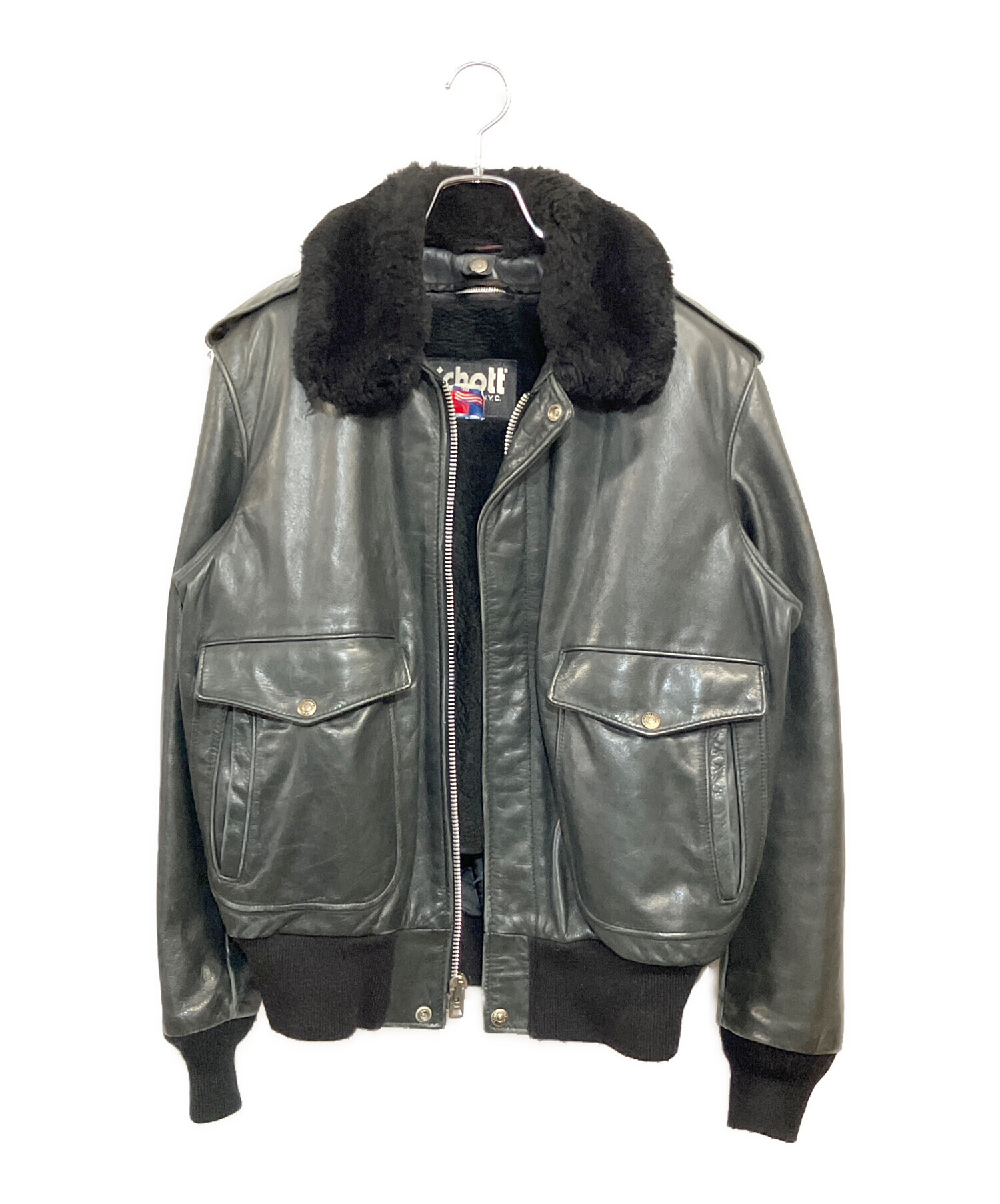 中古・古着通販】Schott (ショット) 184SM A-2 レザーフライト