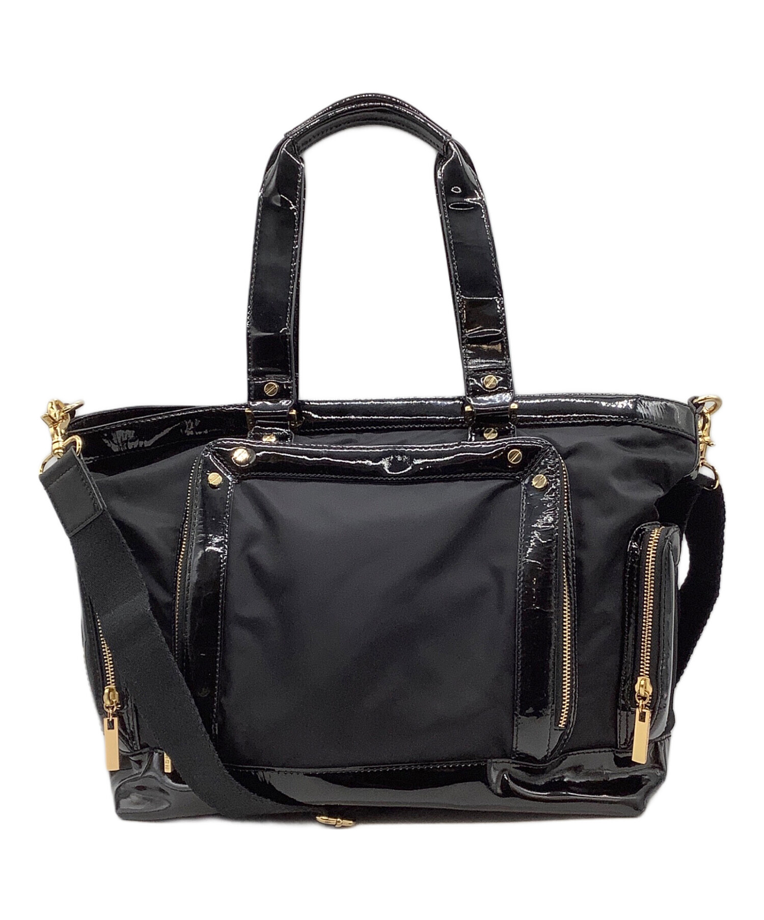 中古・古着通販】TORY BURCH (トリーバーチ) 2WAYバッグ ブラック